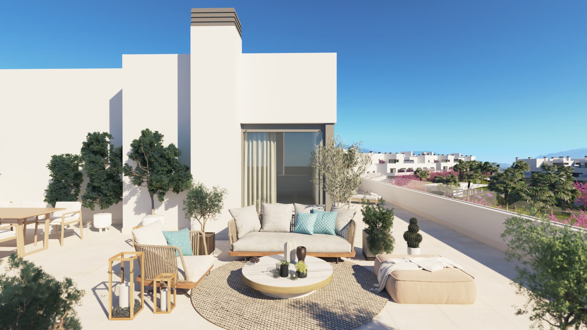 Impresionantes apartamentos contemporáneos a una poca distancia a pie de la ciudad.