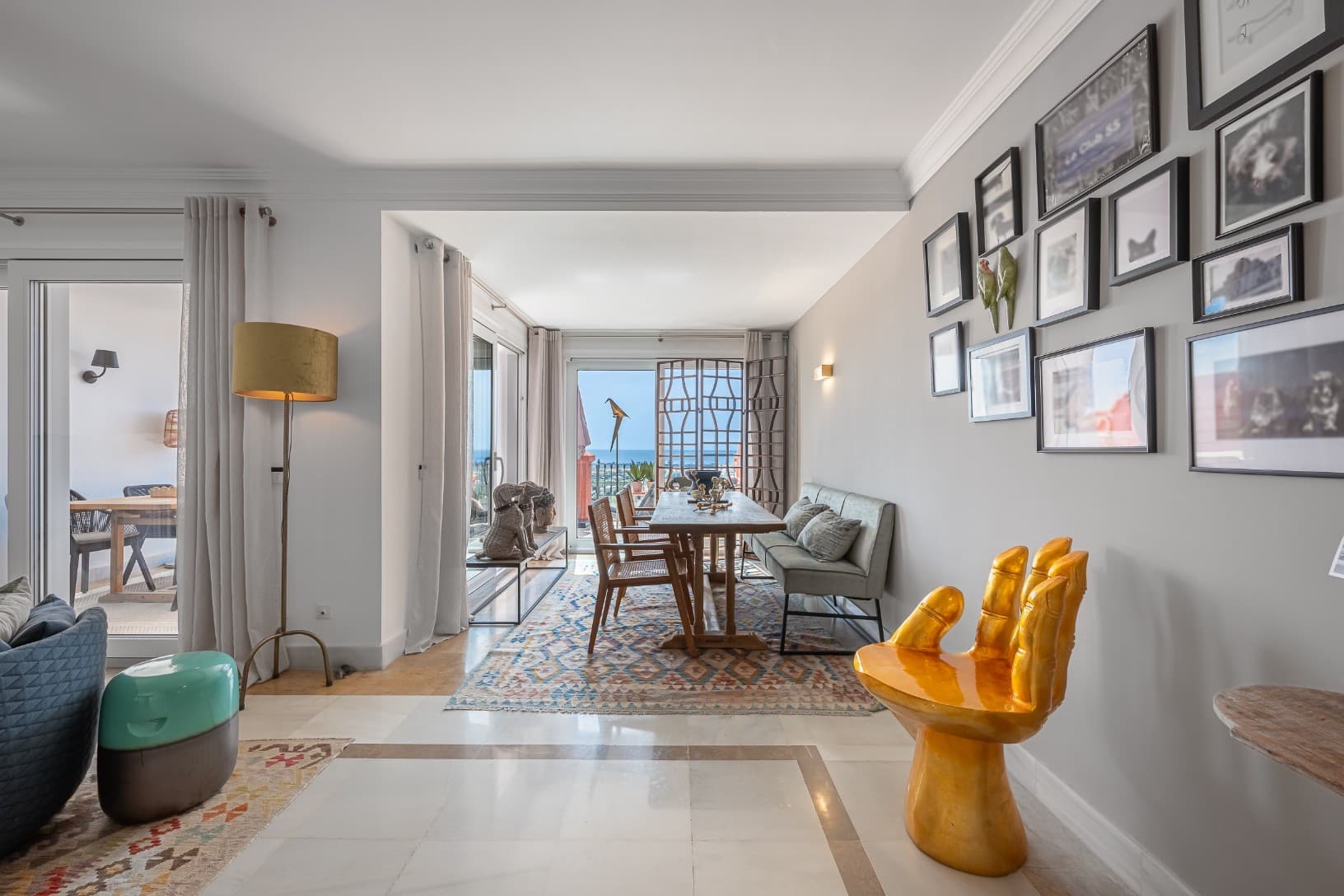 Exclusive Duplex Reformed with Panoramic Sea Views in La Quinta, Benahavís