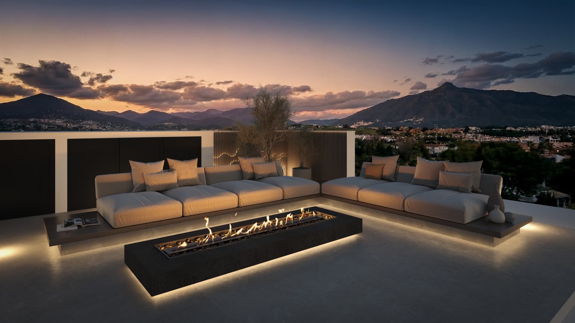 Blume, an exclusive boutique collection of 3 contemporary villas just steps from the beach, in one of Marbella’s most prestigious residential areas.