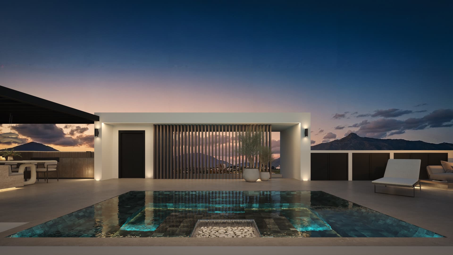 Blume, an exclusive boutique collection of 3 contemporary villas just steps from the beach, in one of Marbella’s most prestigious residential areas.