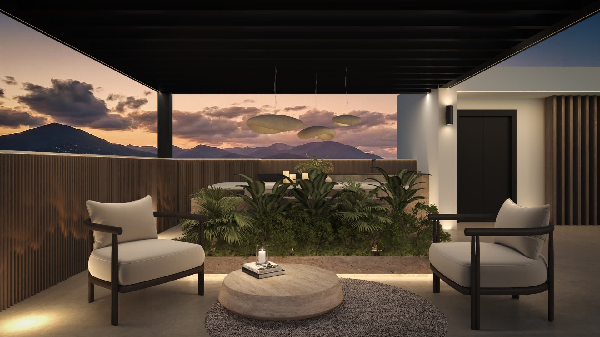 Blume, an exclusive boutique collection of 3 contemporary villas just steps from the beach, in one of Marbella’s most prestigious residential areas.