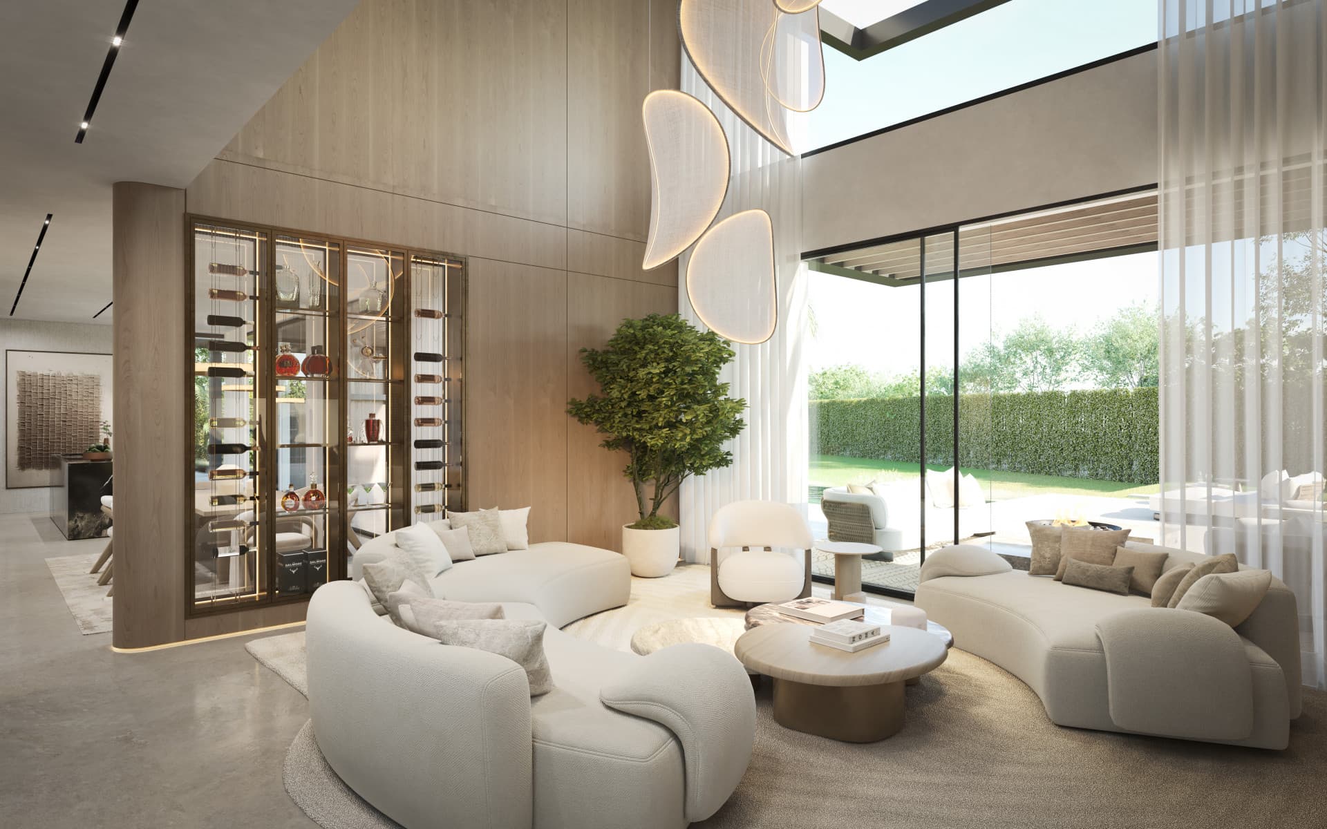 Blume, an exclusive boutique collection of 3 contemporary villas just steps from the beach, in one of Marbella’s most prestigious residential areas.