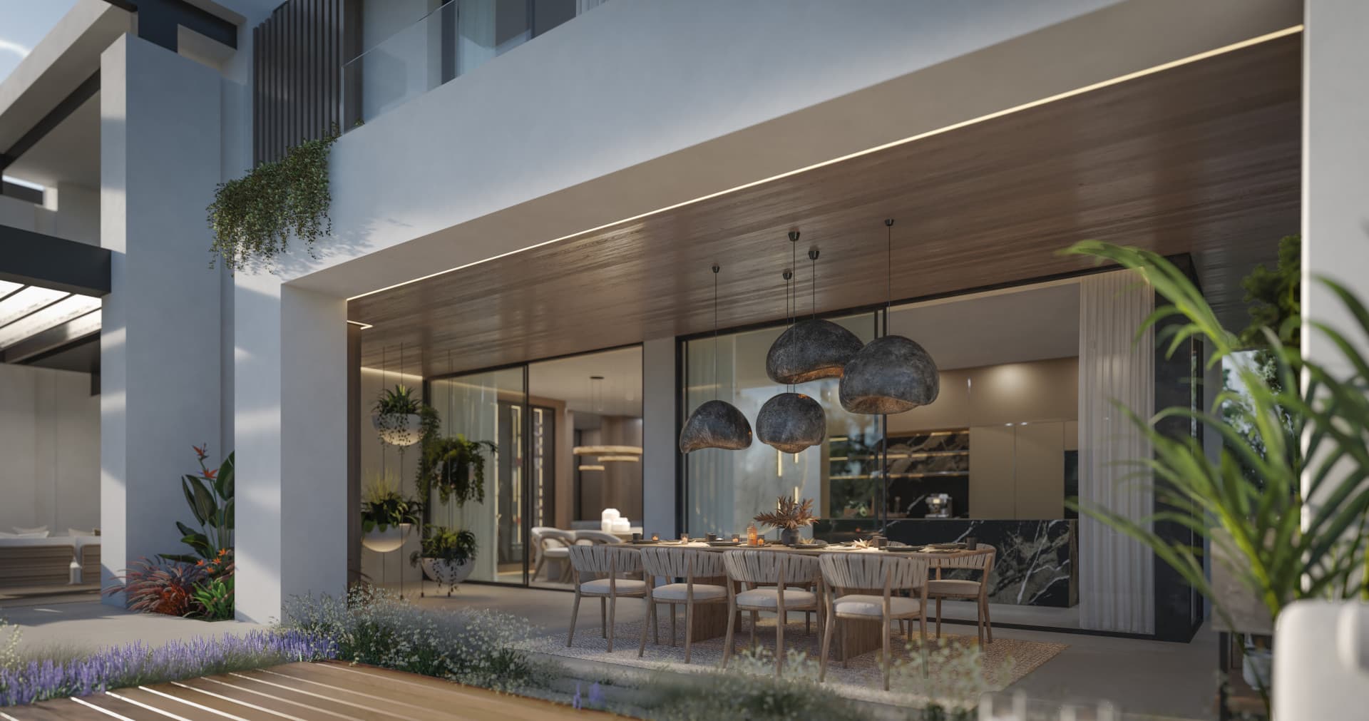Blume, an exclusive boutique collection of 3 contemporary villas just steps from the beach, in one of Marbella’s most prestigious residential areas.
