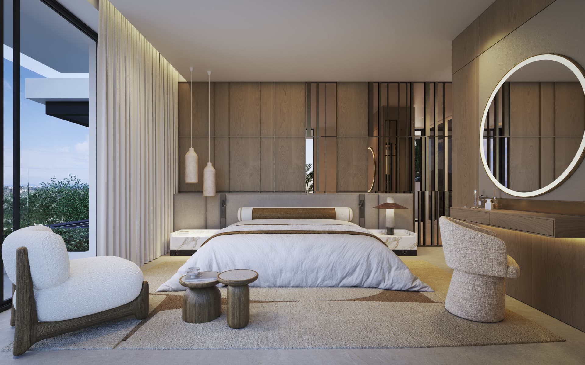 Blume, an exclusive boutique collection of 3 contemporary villas just steps from the beach, in one of Marbella’s most prestigious residential areas.