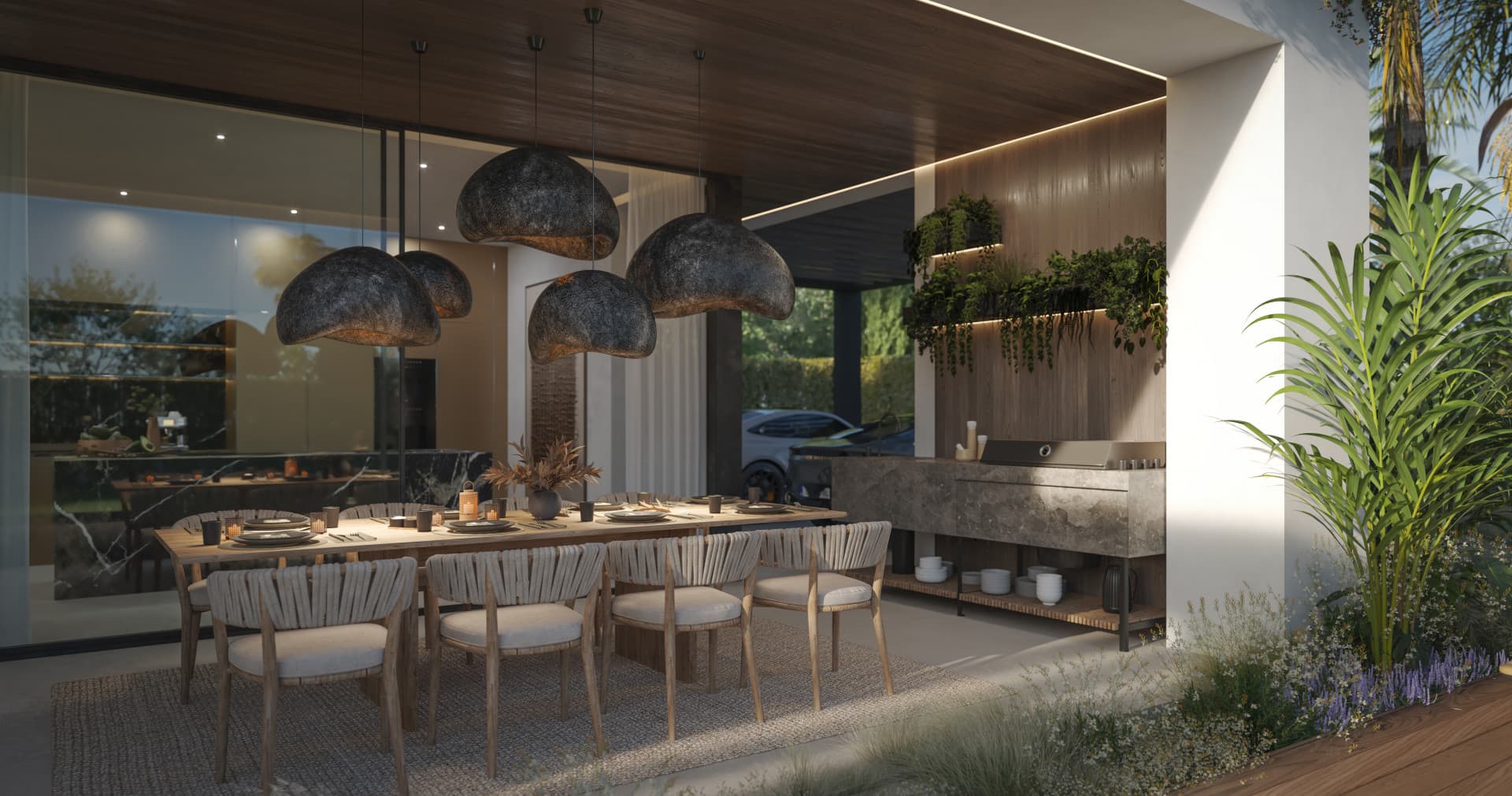 Blume, an exclusive boutique collection of 3 contemporary villas just steps from the beach, in one of Marbella’s most prestigious residential areas.
