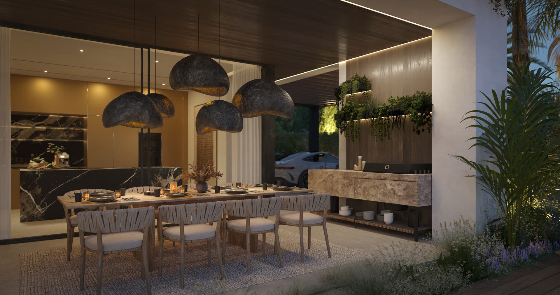 Blume, an exclusive boutique collection of 3 contemporary villas just steps from the beach, in one of Marbella’s most prestigious residential areas.
