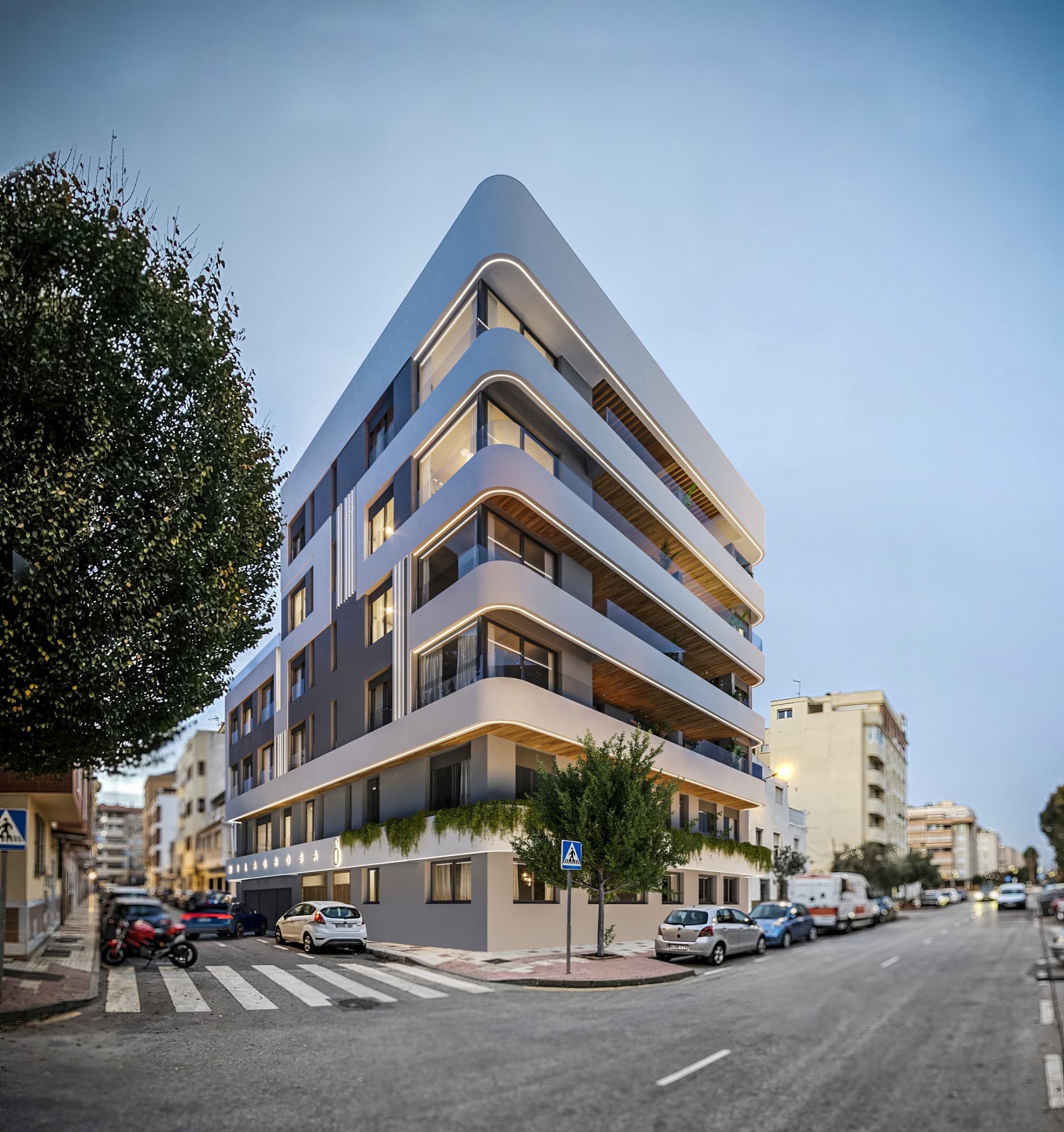 Milabeka, an exclusive boutique development of 10 contemporary residences just 200 metres from the beach in Málaga.
