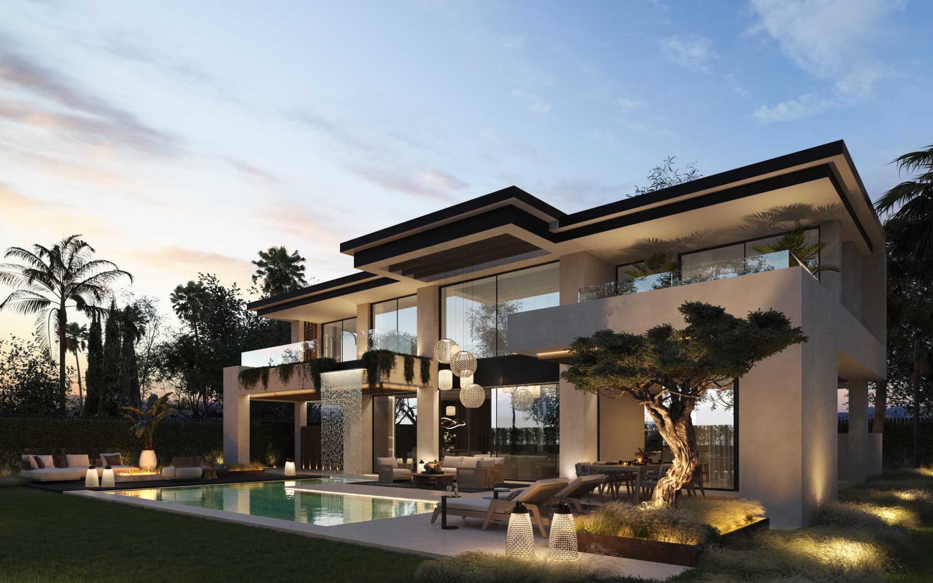 Impresionantes villas modernas en Cortijo Blanco, junto a Puerto Banús · En construccion!