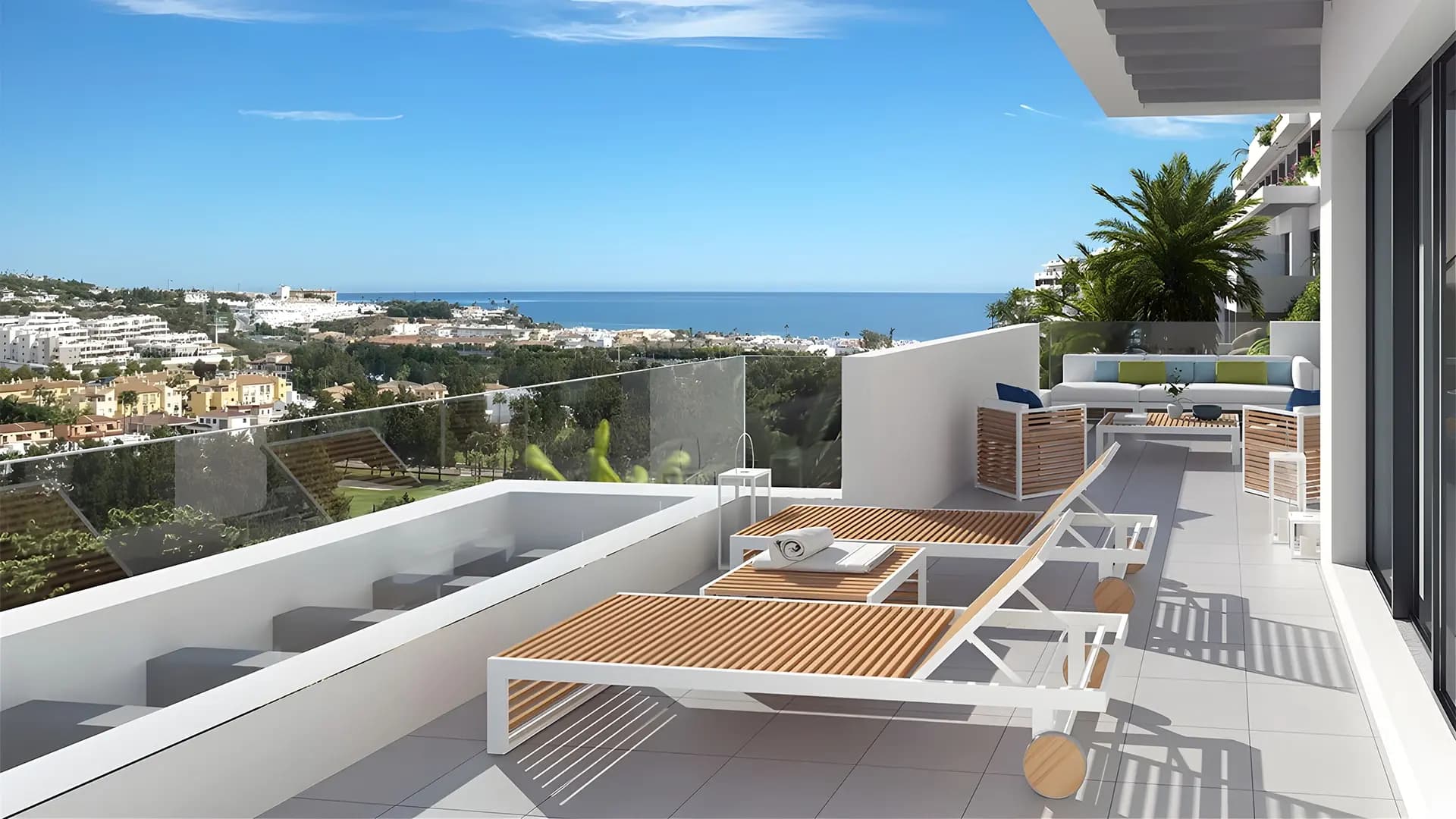 Costa del Sol in its purest form: light, sea and golf