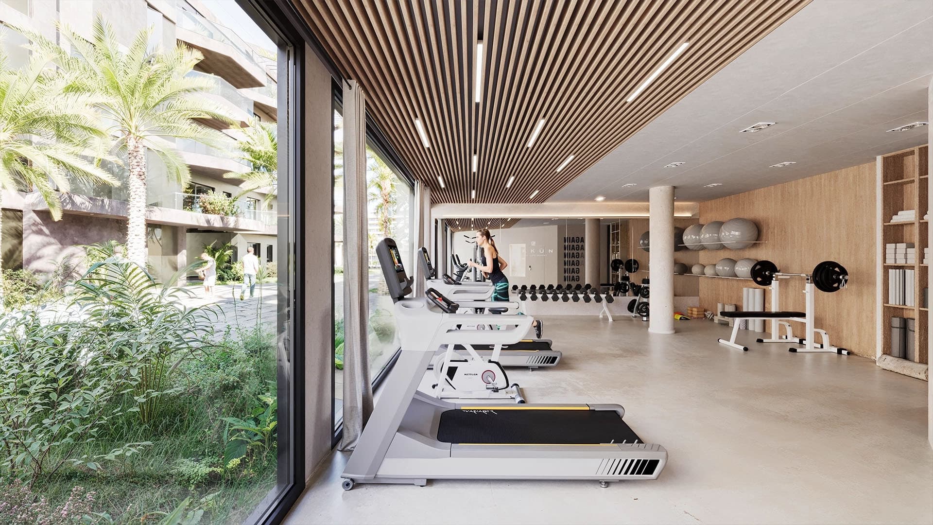 An urban life resort