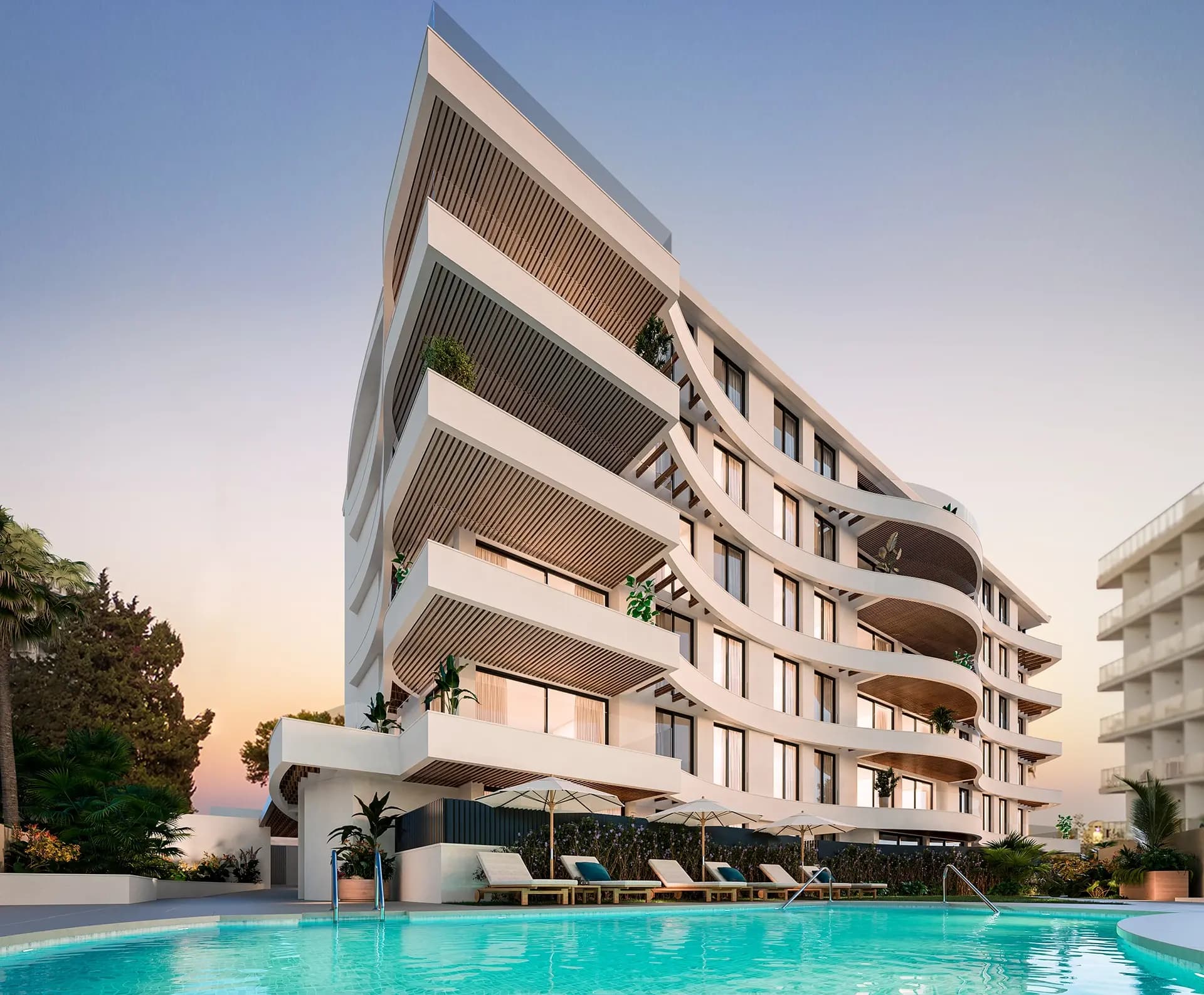Homes caressed by the Mediterranean breeze