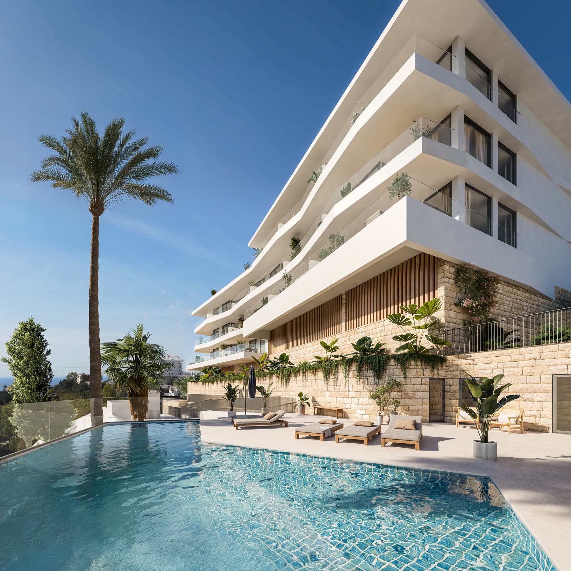 Bélvèdere Collection, elegantes apartamentos y áticos con vistas al mar en Fuengirola
