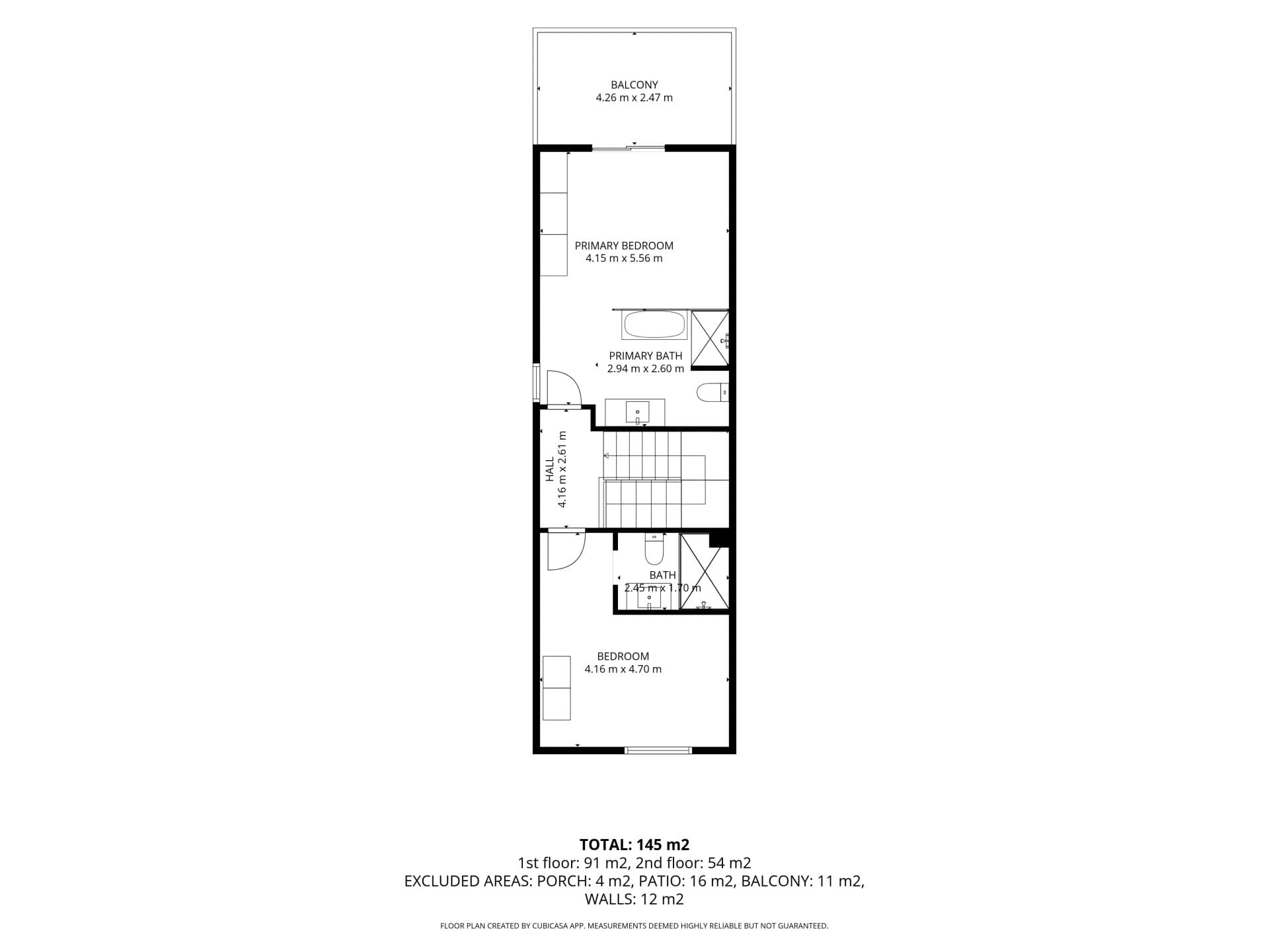 Refurbished 4-bedroom townhouse