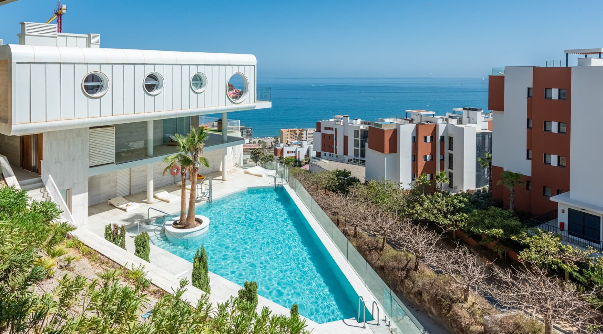 Three bedroom apartment with panoramic sea view in MedOne, El Higueron