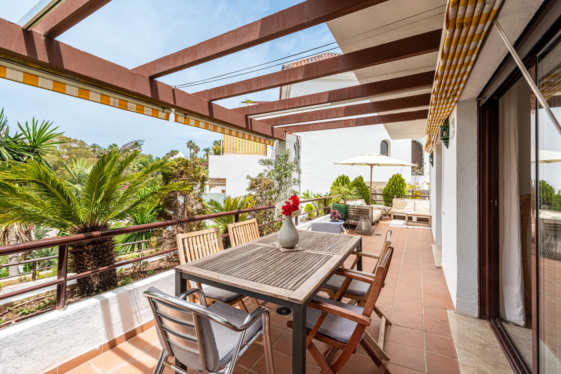 An oasis of tranquillity in the heart of Marbella's exclusive Golden Mile.