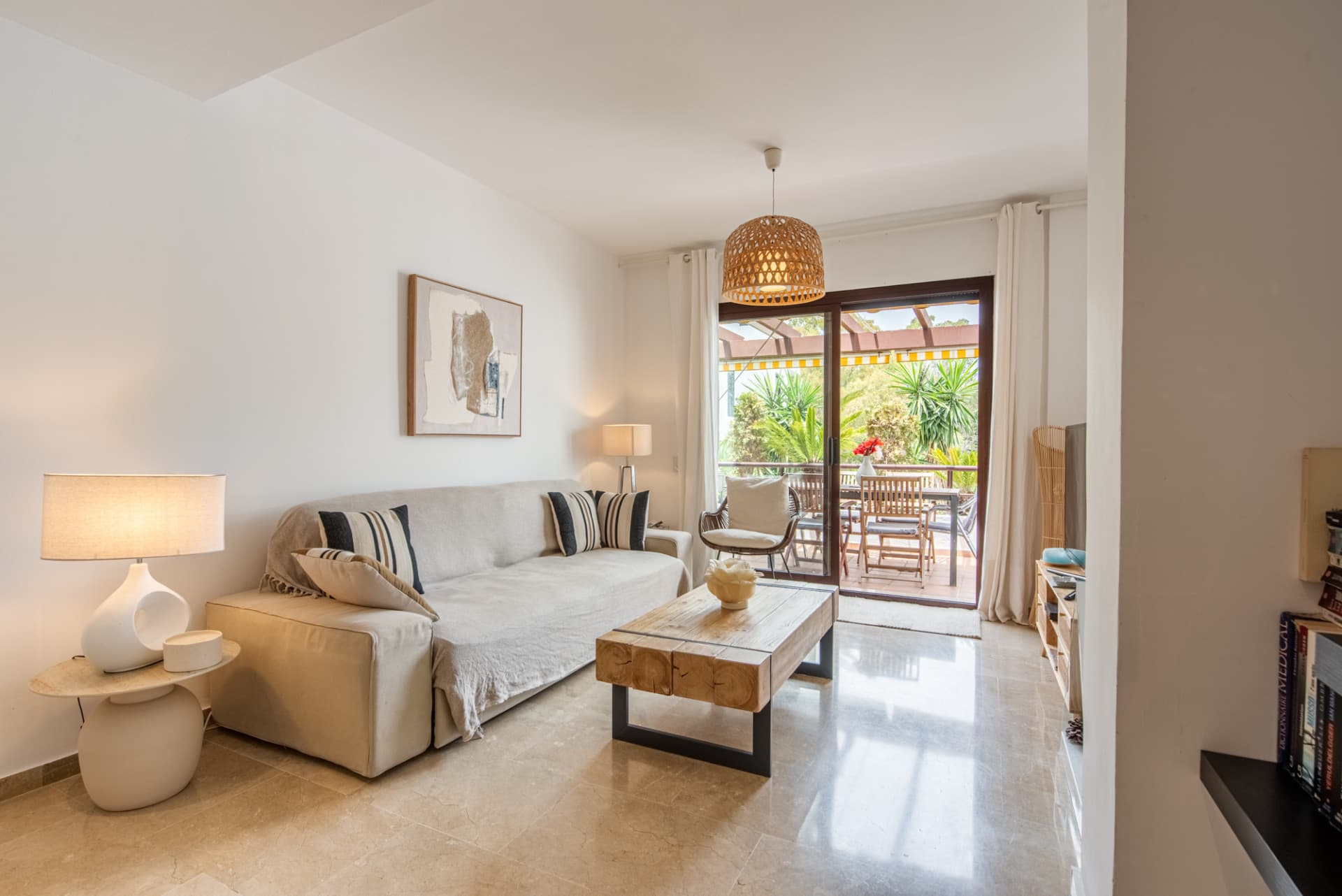 An oasis of tranquillity in the heart of Marbella's exclusive Golden Mile.