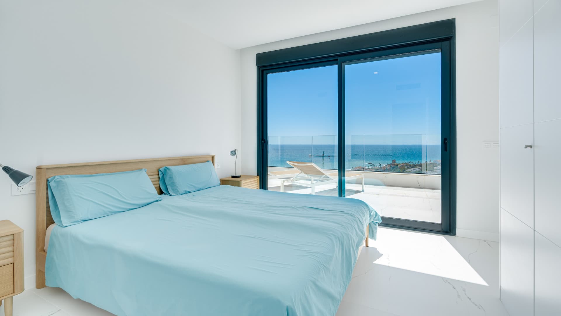 Move-in ready penthouse with panoramic sea views This modern penthouse is move-in ready and is delivered fully furnished