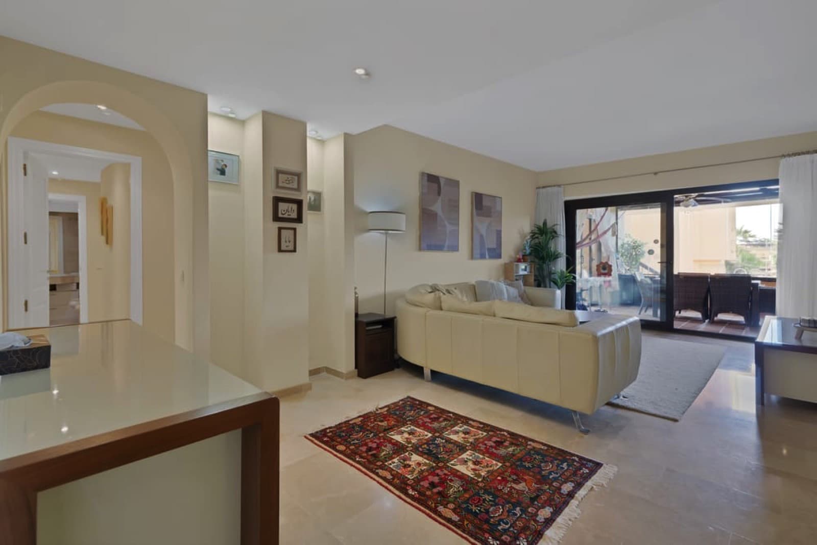 Elegant Furnished 3-Bedroom Ground-Floor Apartment