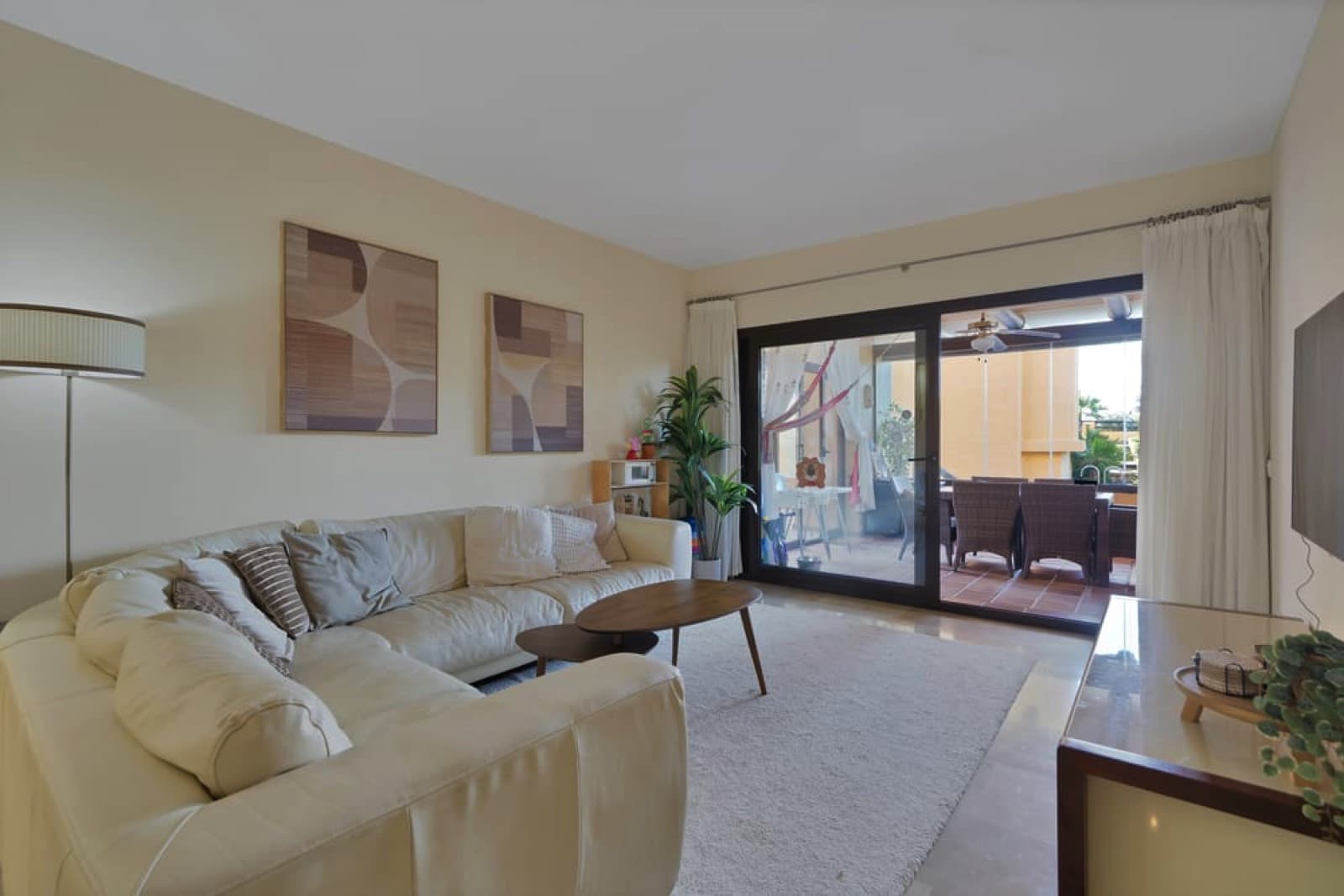 Elegant Furnished 3-Bedroom Ground-Floor Apartment