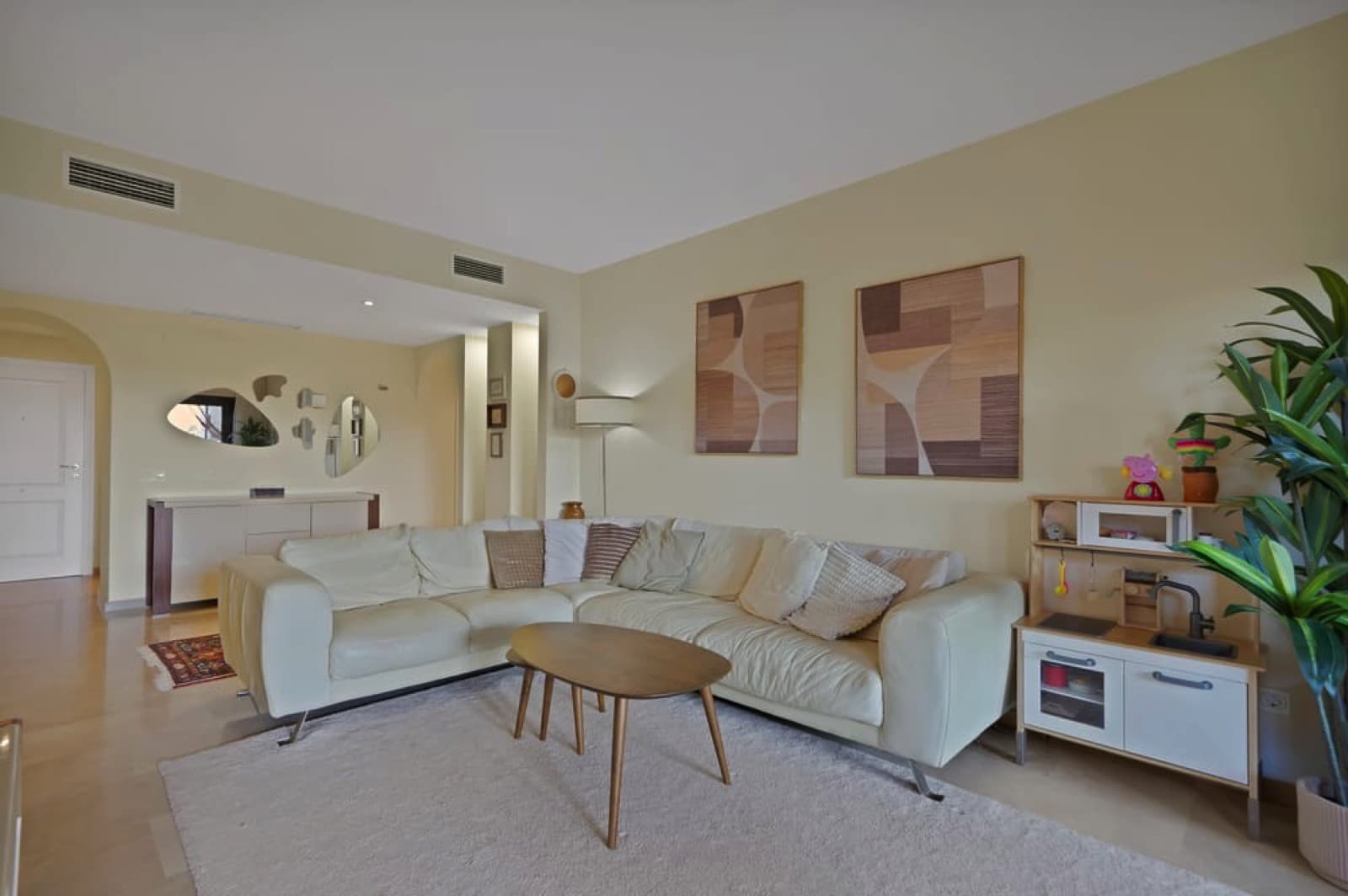 Elegant Furnished 3-Bedroom Ground-Floor Apartment