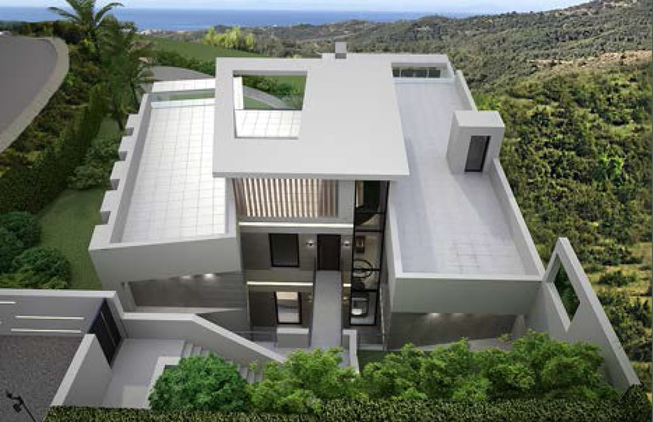 Plot with the structure for sale