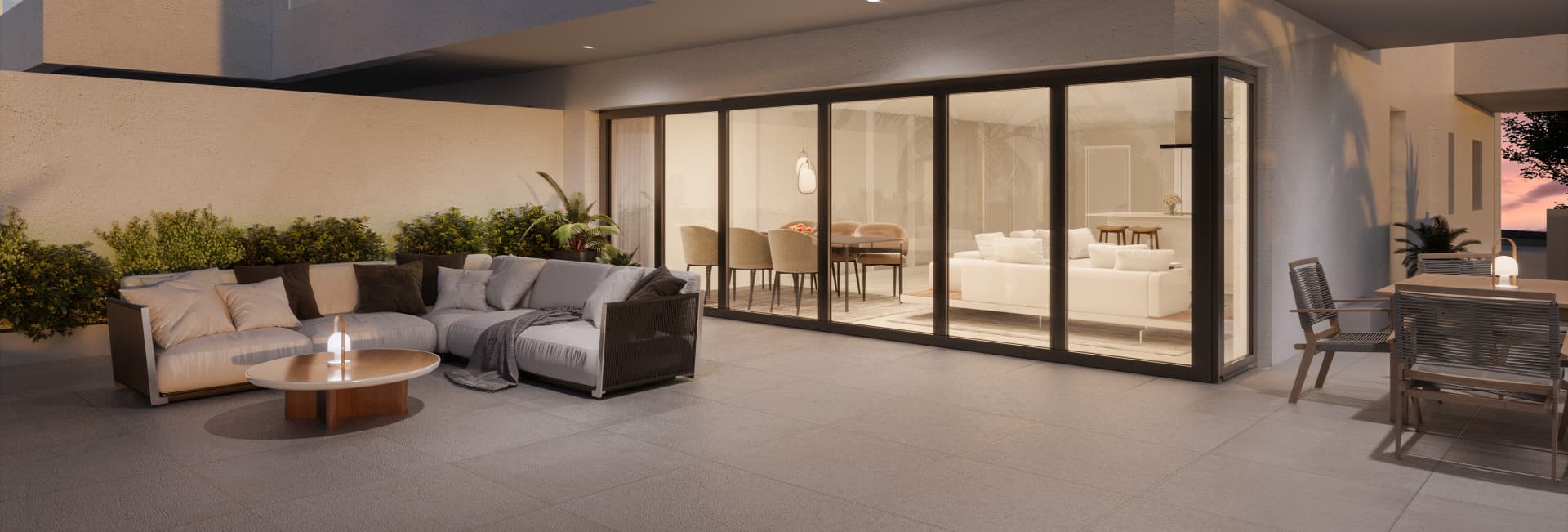 Contemporary duplex in a presigious urbanization