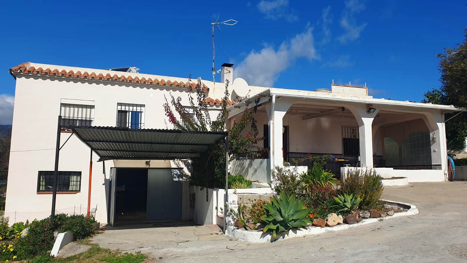 Good value rustic house with a big plot