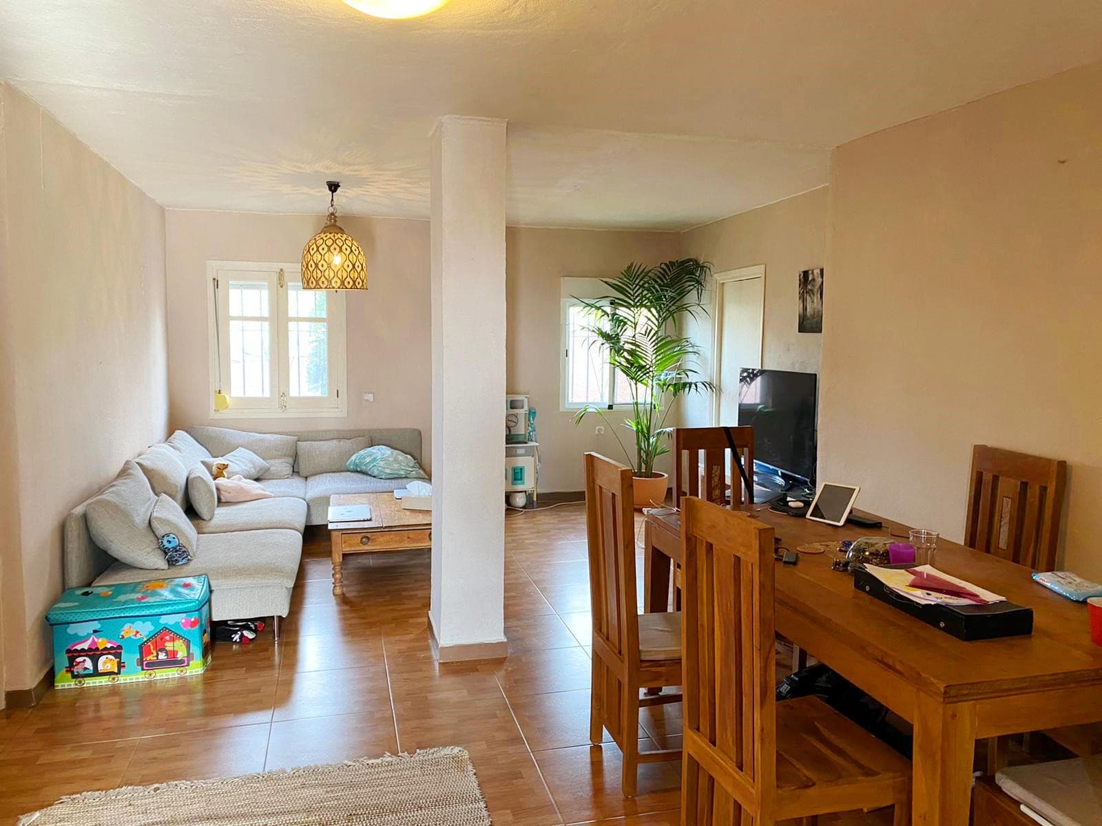 Good value rustic house with a big plot