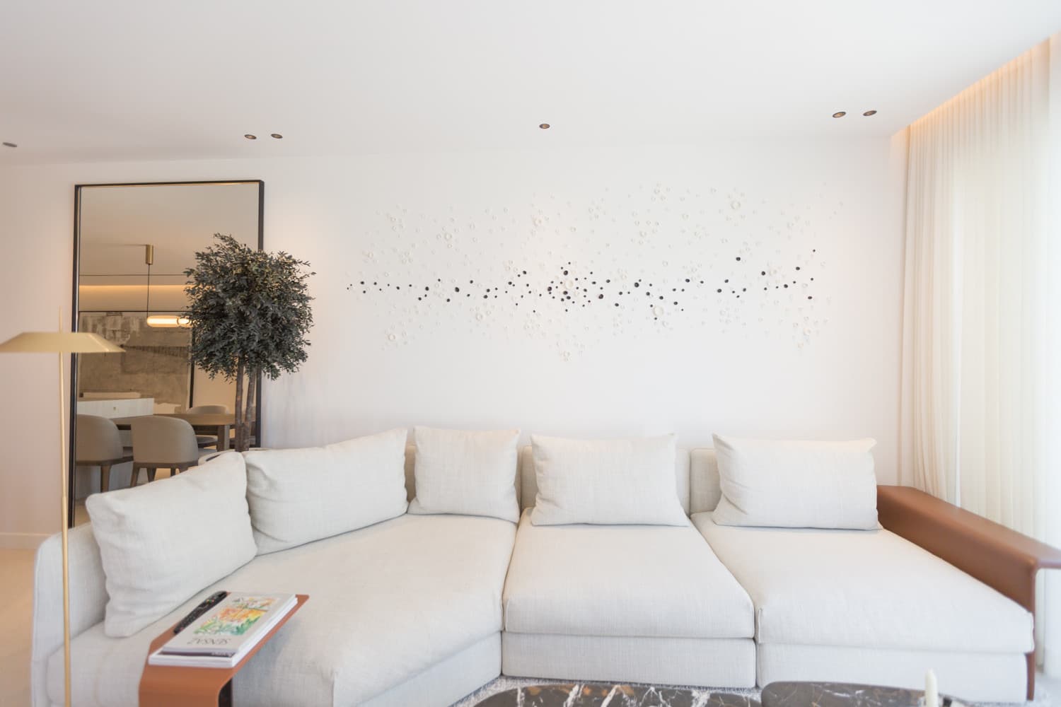 Duplex fully renovated on second line beach in Puerto Banus