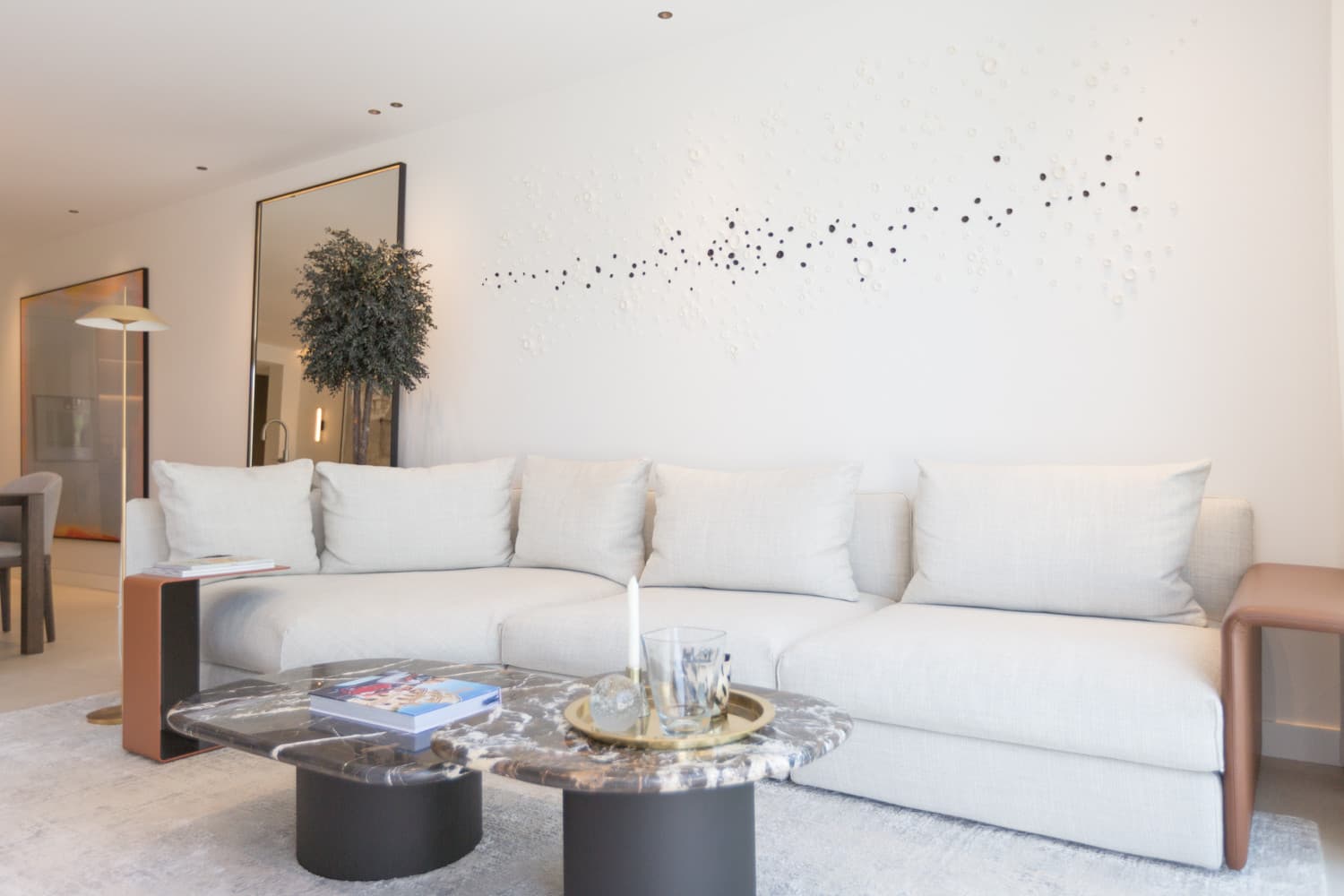 Duplex fully renovated on second line beach in Puerto Banus