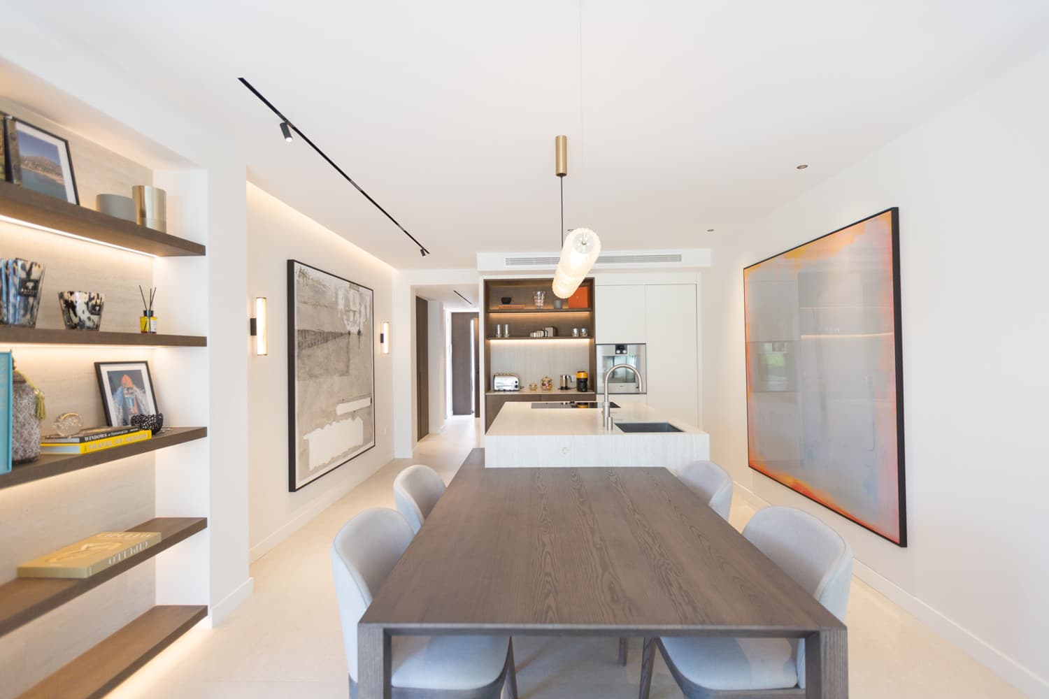 Duplex fully renovated on second line beach in Puerto Banus
