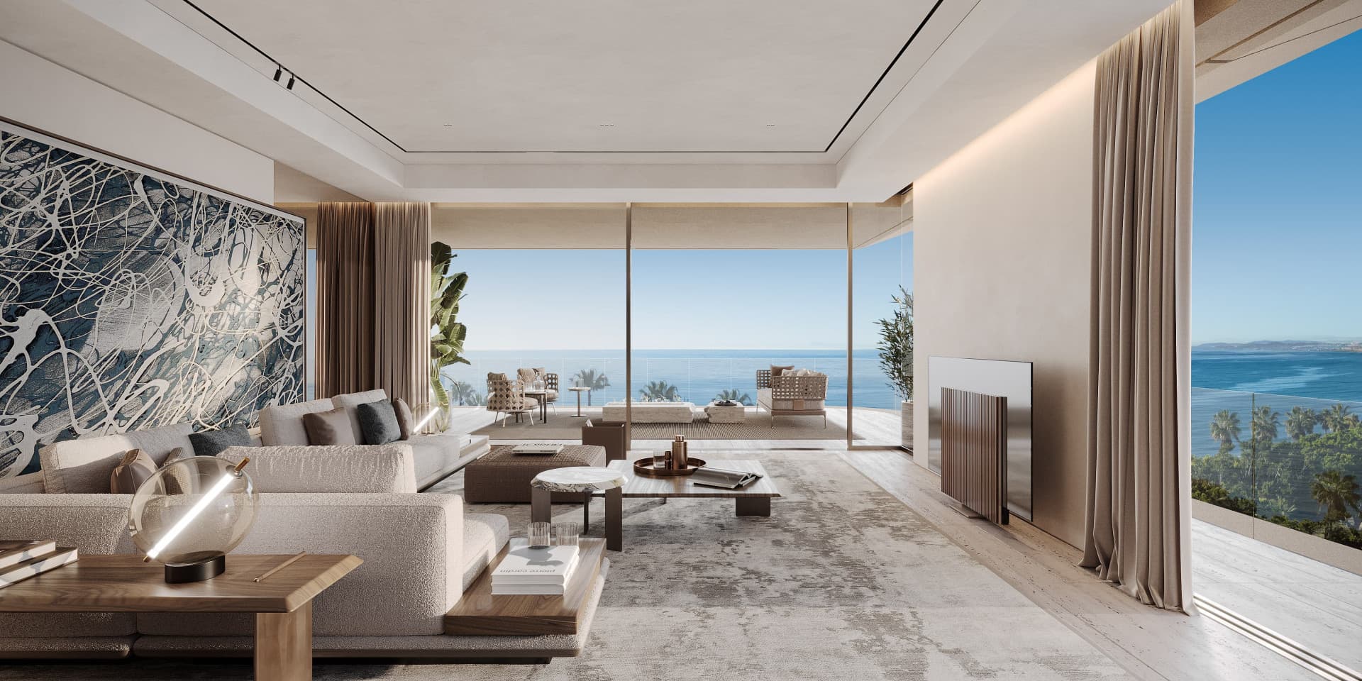 Fully Serviced 4-Bedroom Luxury Apartment for Sale in Tyrian, Estepona – Frontline Beach