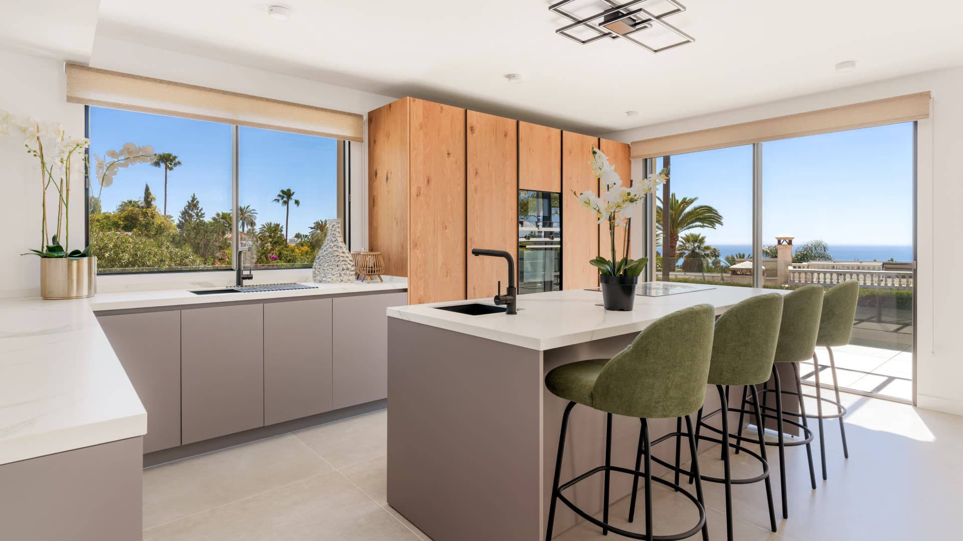 Luxury Five-Bedroom Villa with Panoramic Sea Views in Rocio de Nagüeles, Marbella Golden Mile