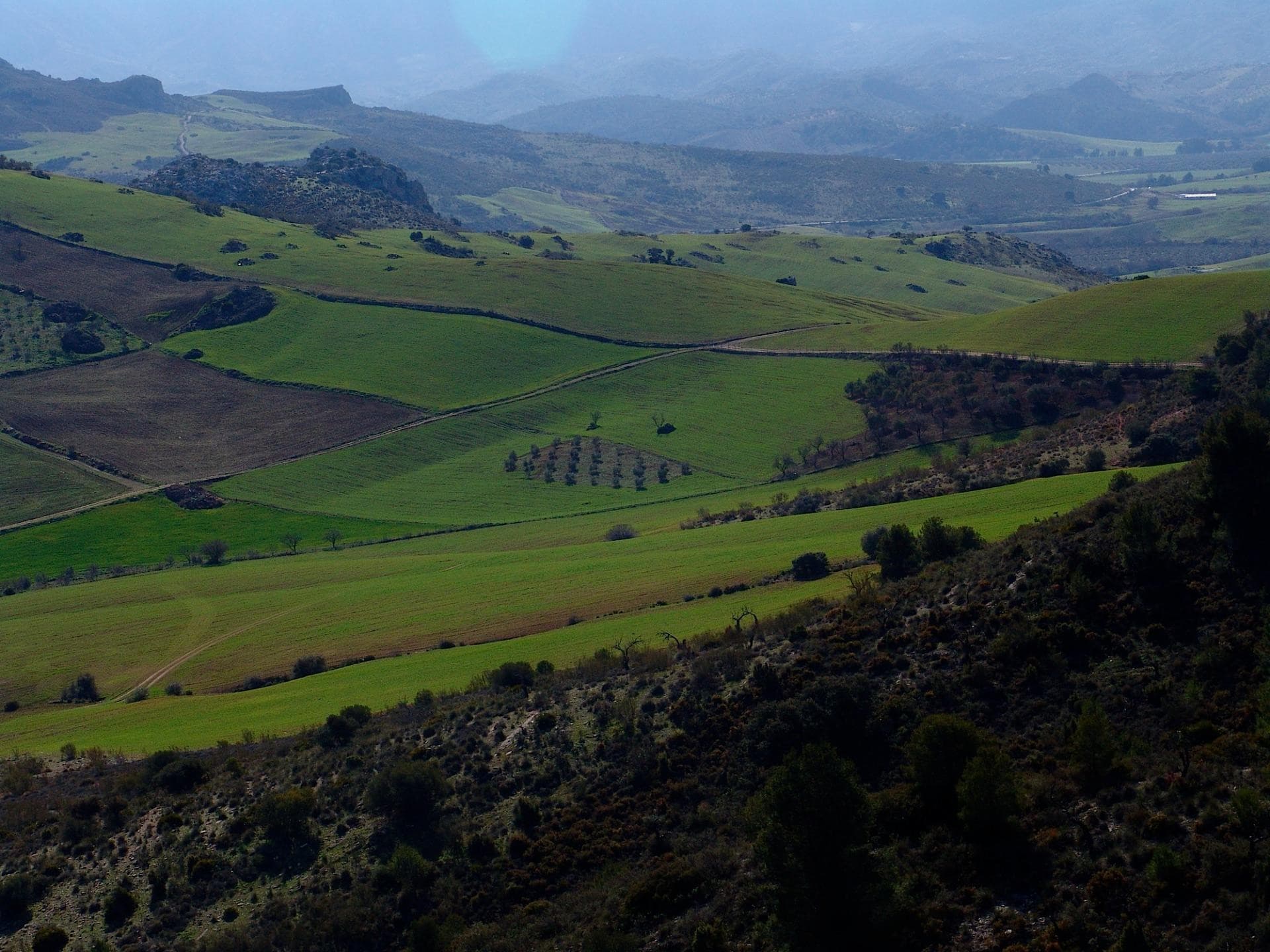 Impressive country estate close to Málaga, possibility to build