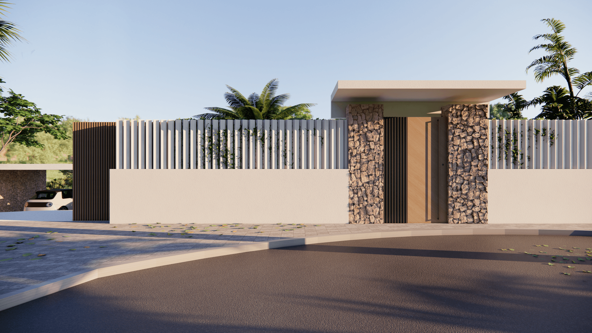 Modern villa with panoramic sea and mountain views in Las Lomas de La Quinta