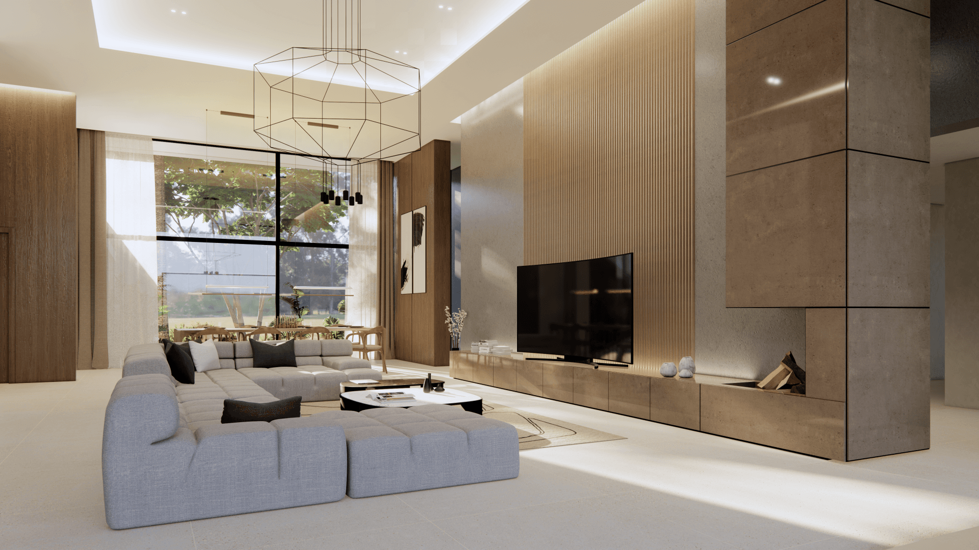 Modern villa with panoramic sea and mountain views in Las Lomas de La Quinta