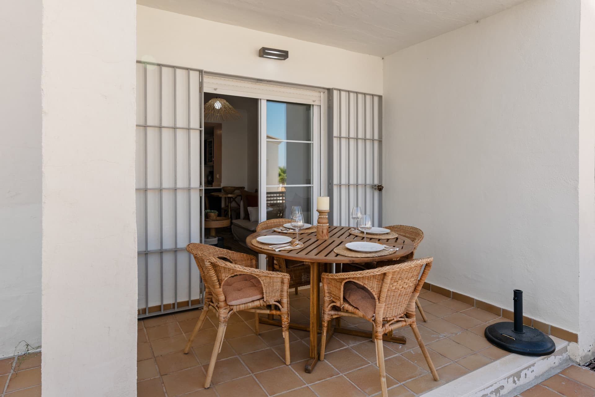 Elegante apartamento de dos dormitorios en Manilva