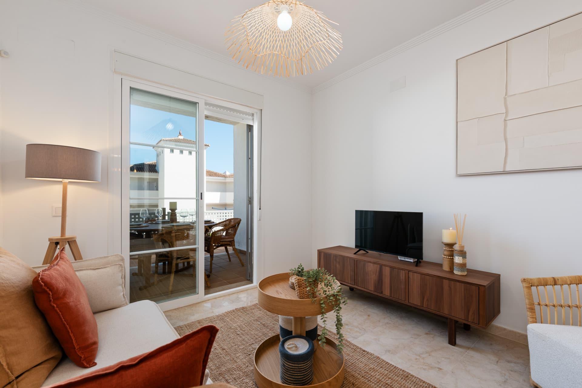Elegante apartamento de dos dormitorios en Manilva