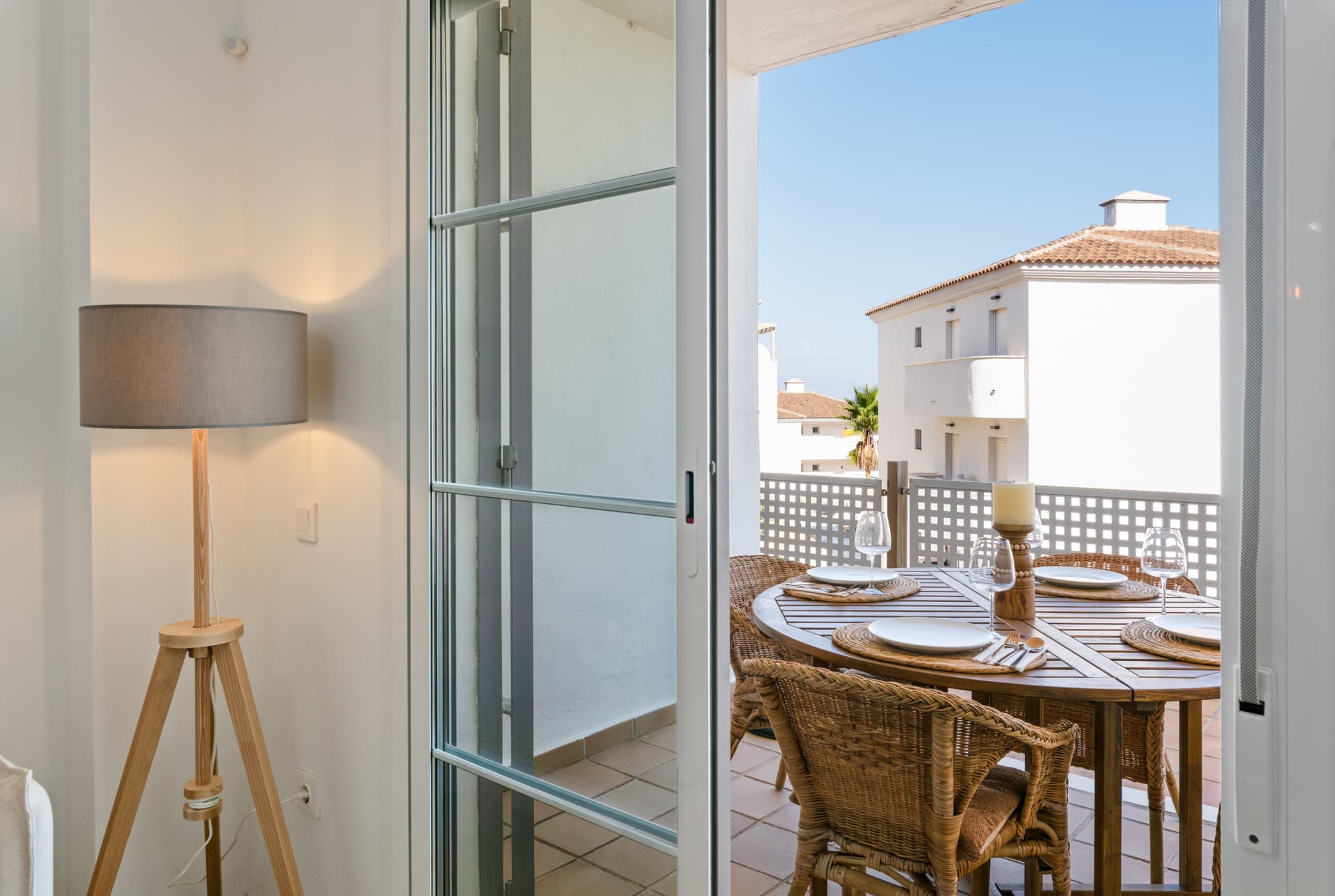 Elegante apartamento de dos dormitorios en Manilva