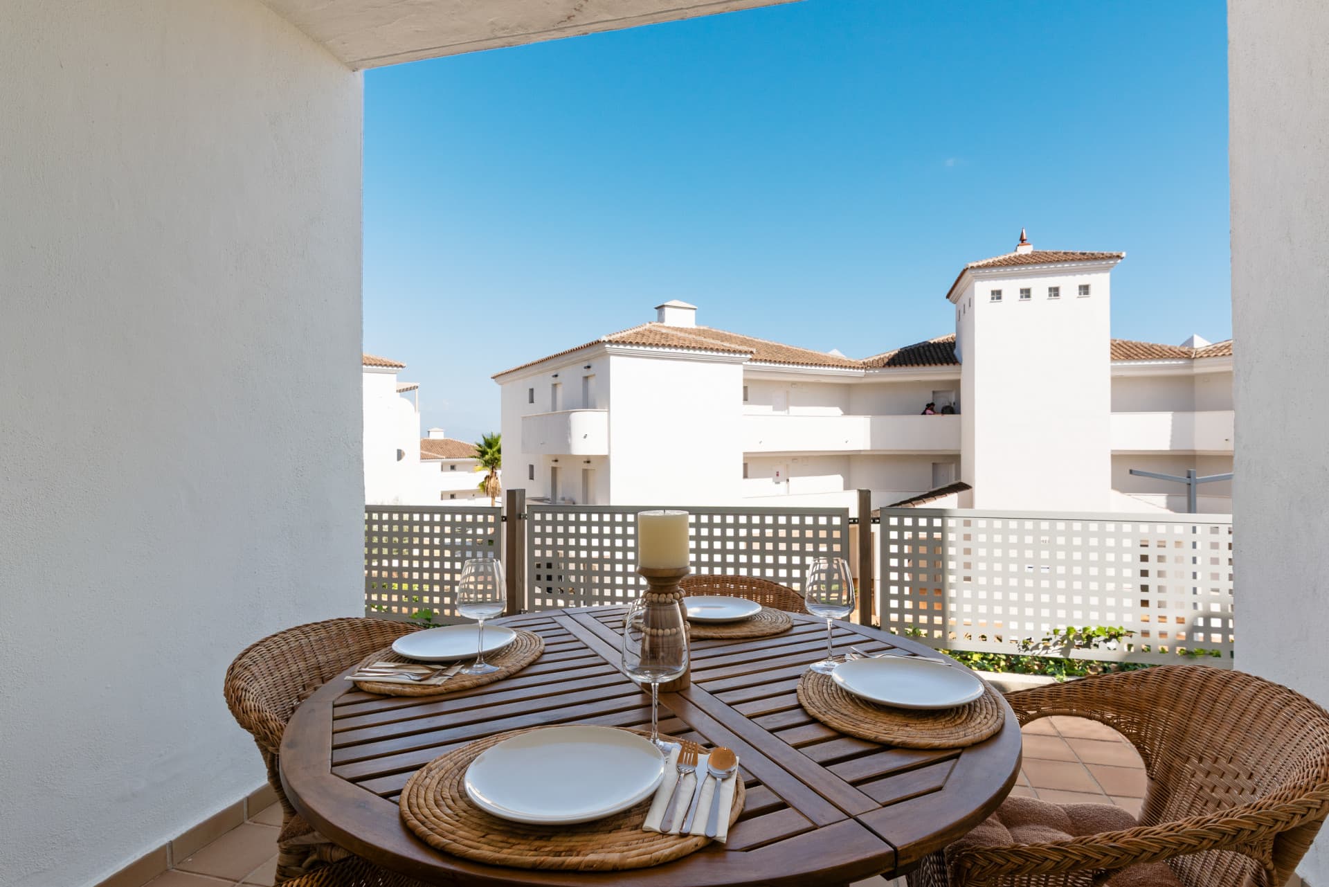 Elegante apartamento de dos dormitorios en Manilva