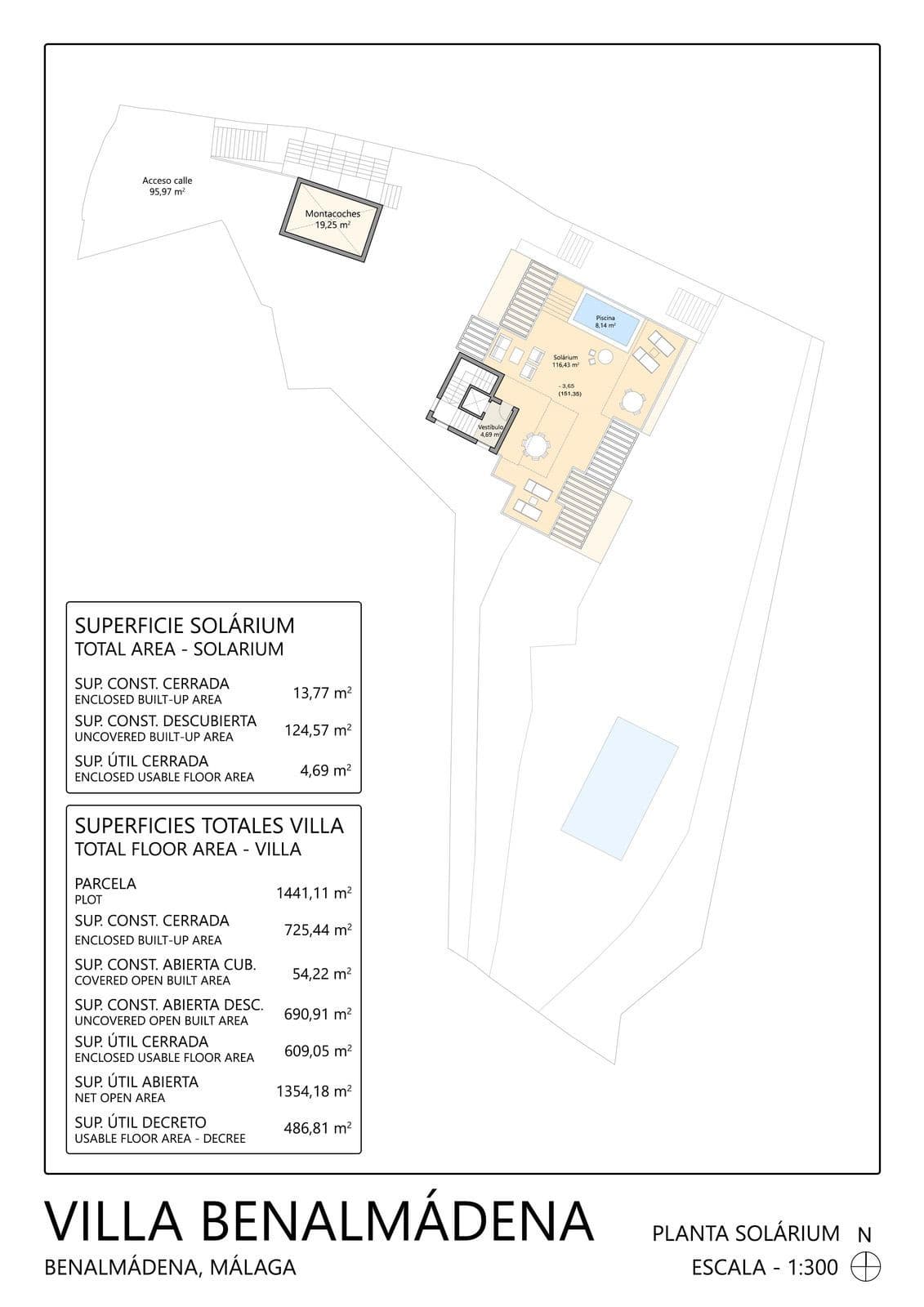 Exclusive Plot with Project and License in Benalmádena – 1,441 m² for the Villa of Your Dreams Price: €700,000 (Plot + P