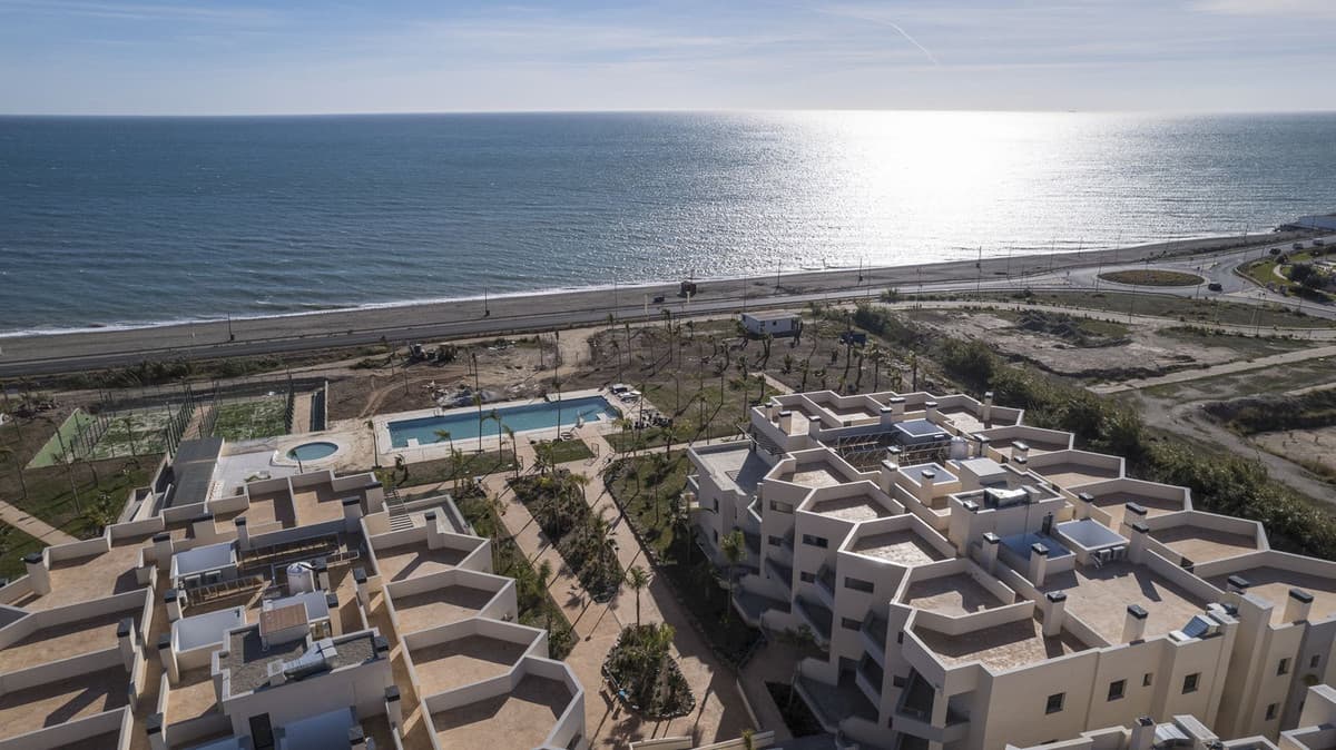 Exclusive beachfront apartment with stunning sea views Beautiful 2-bedroom, 1-bathroom apartment located in one of the m