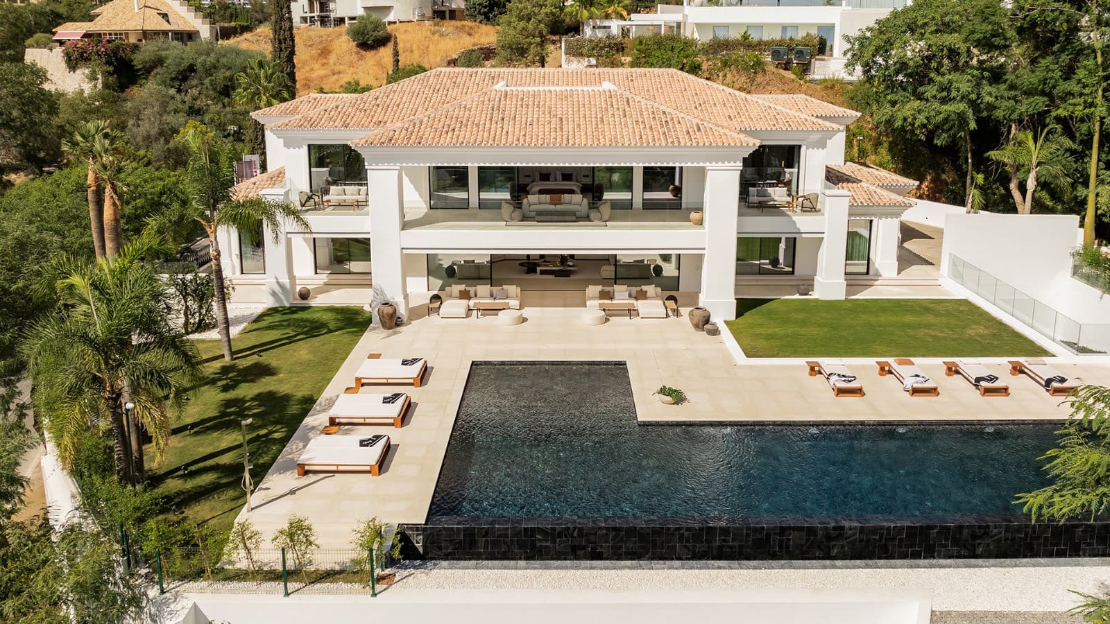 Welcome to your villa on an elevated plot, enjoying unobstructed sea and golf views whilst ensuring maximum privacy