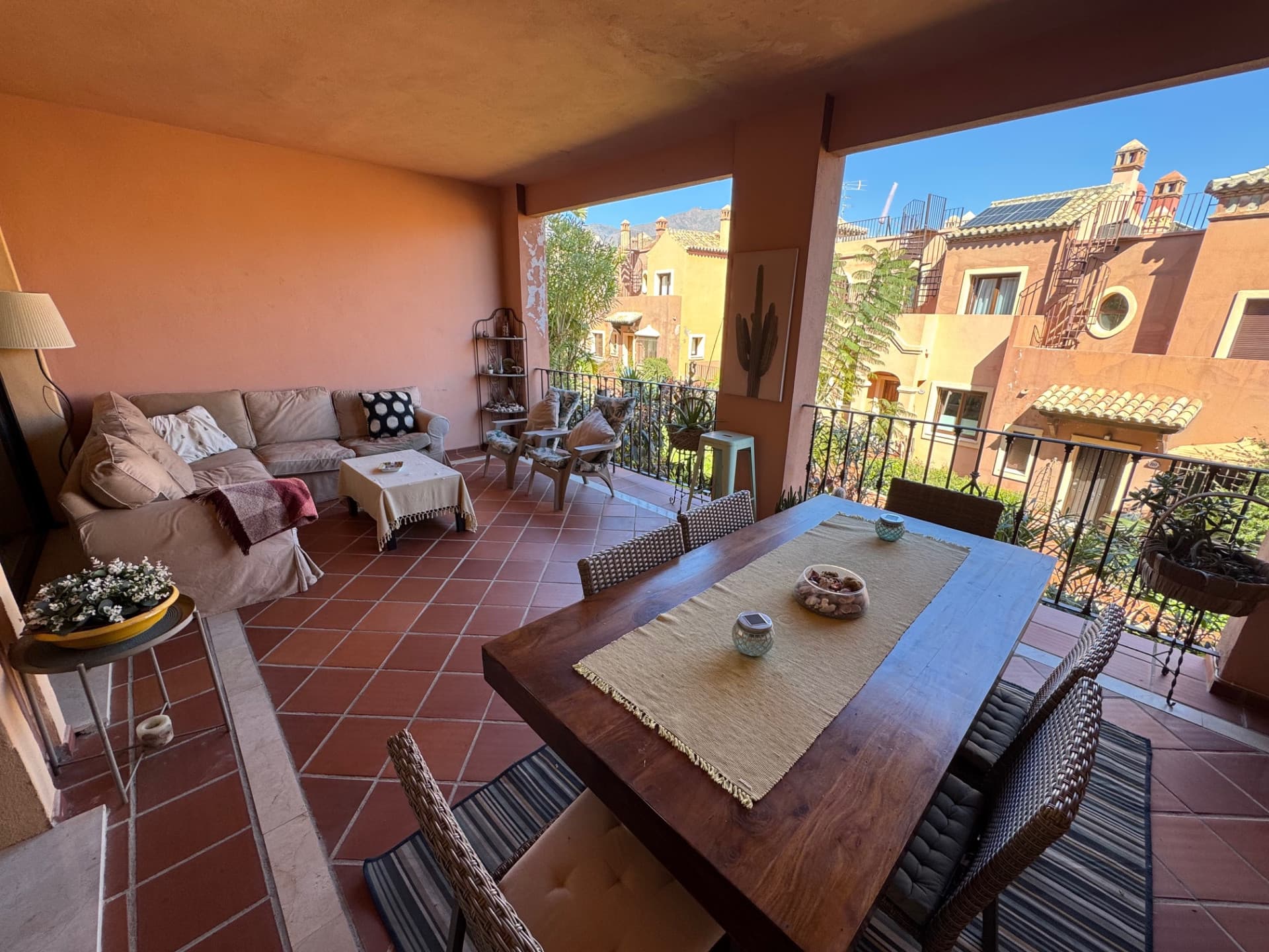 Spacious Corner Townhouse in Las Villas de Santa Maria, Estepona West Located in a residential area, urb Las Villas de S