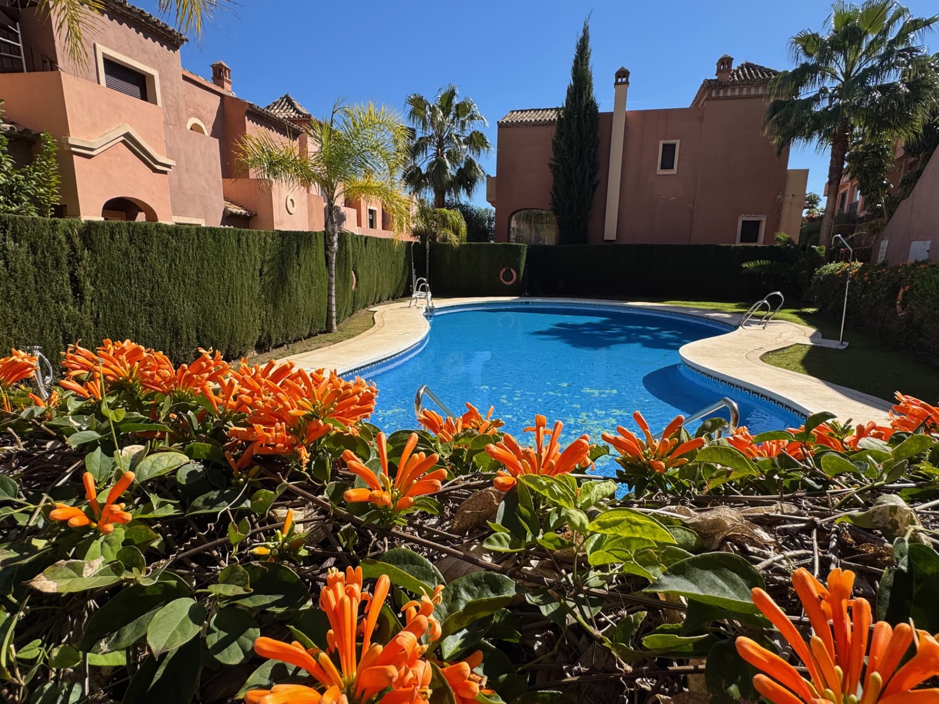 Spacious Corner Townhouse in Las Villas de Santa Maria, Estepona West Located in a residential area, urb Las Villas de S