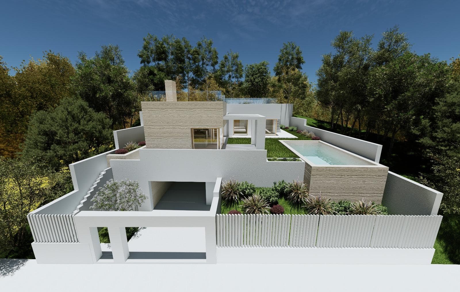 A project to build a stunning villa in the Valle Romano area of Estepona