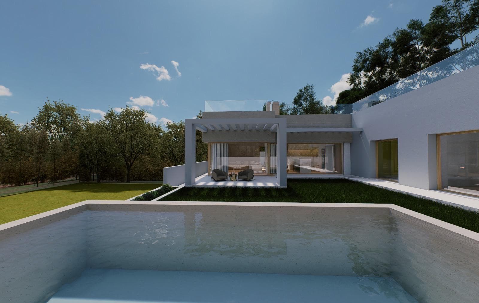A project to build a stunning villa in the Valle Romano area of Estepona