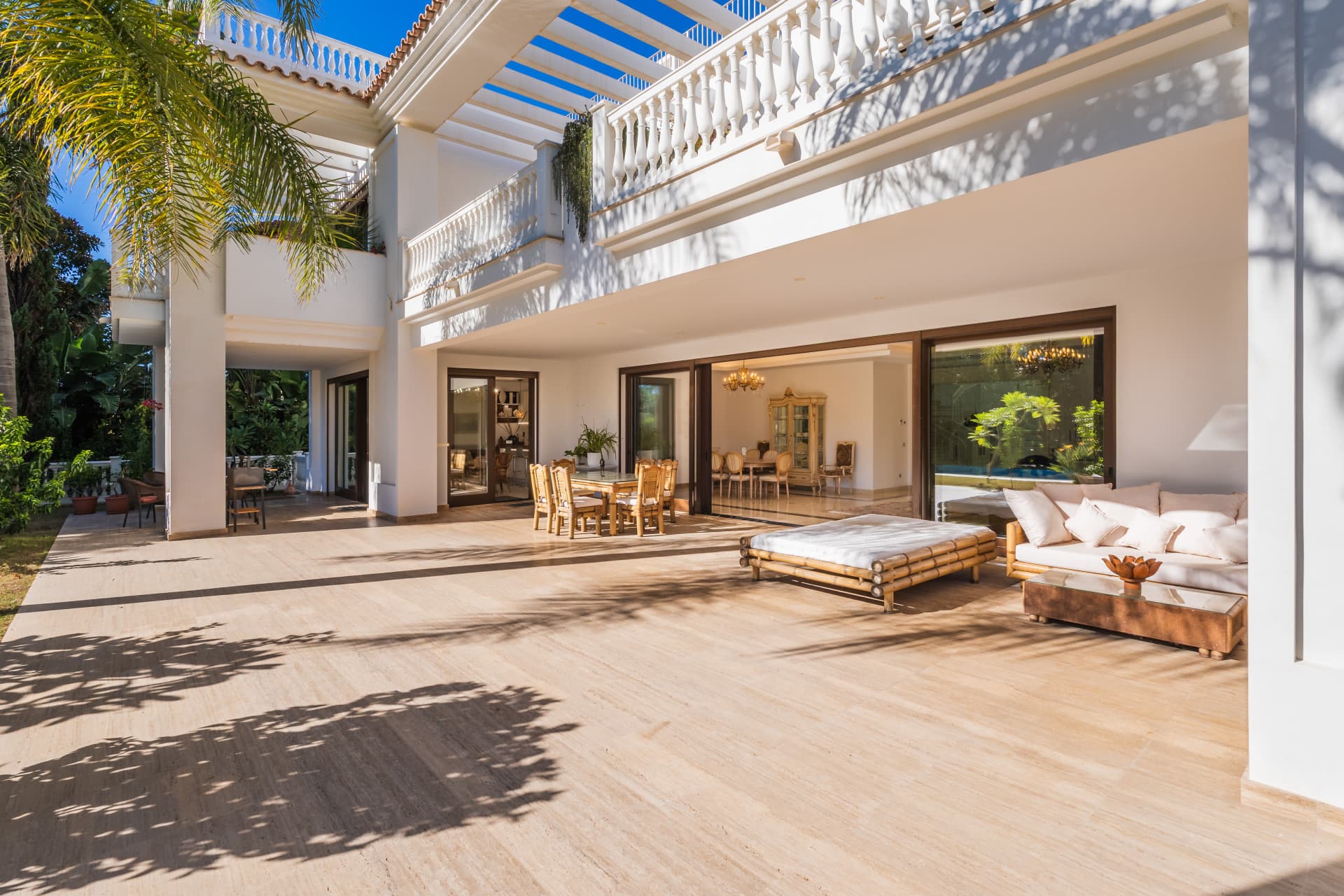 This spectacular newly built villa is located just a few meters from the beach, offering a perfect combination of luxury