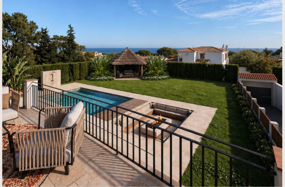 This stunning villa has been completely renovated to the highest standards, creating a beautiful balance between contemp
