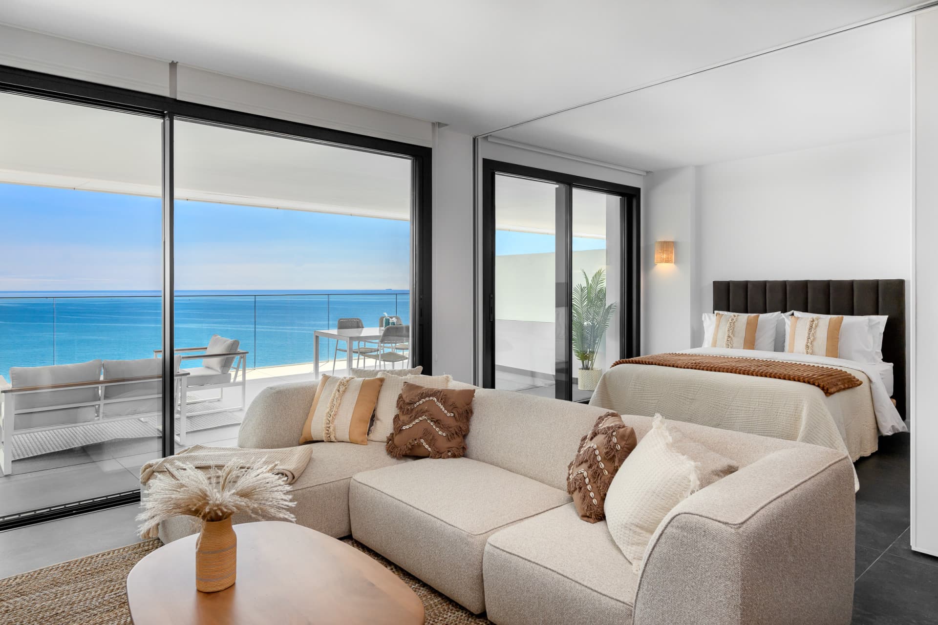 Excepcional apartamento de 2 dormitorios en la azotea con vistas panorámicas al mar | Carat, Reserva del Higuerón